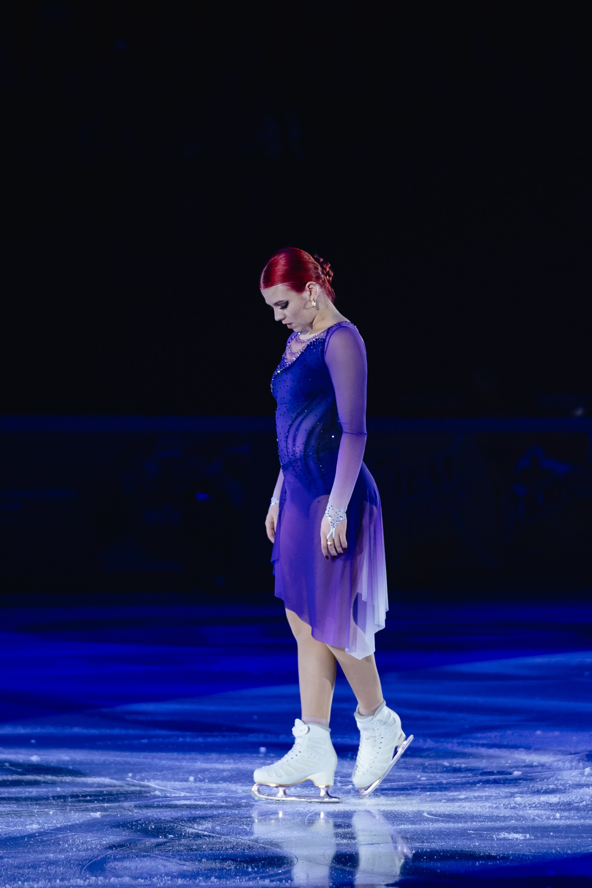 Шоу «Чемпионы на льду» в Новосибирске. Воробьева Ксения — Спортивный и танцевальный фотограф Новосибирск