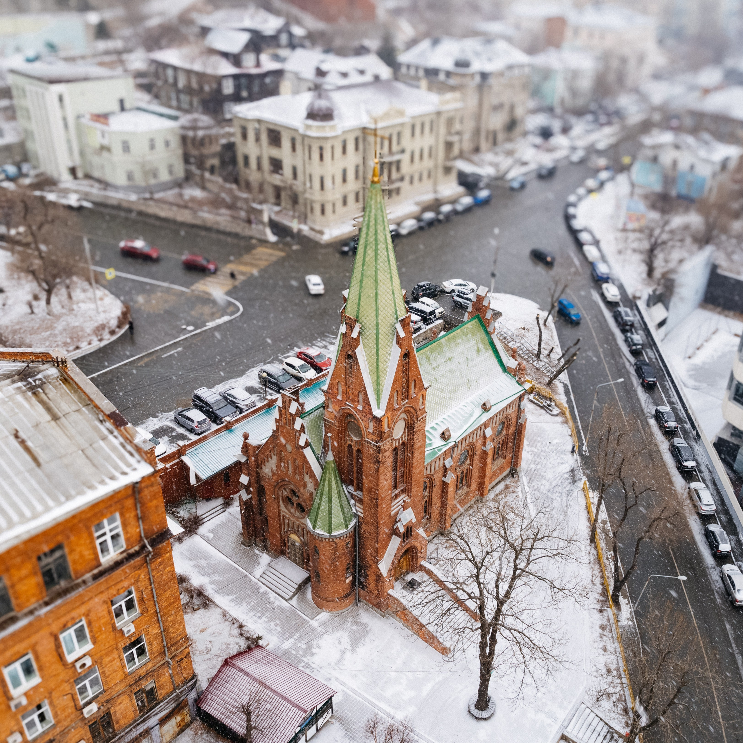 Снег во Владивостоке!. Фотограф во Владивостоке Антон Блохин