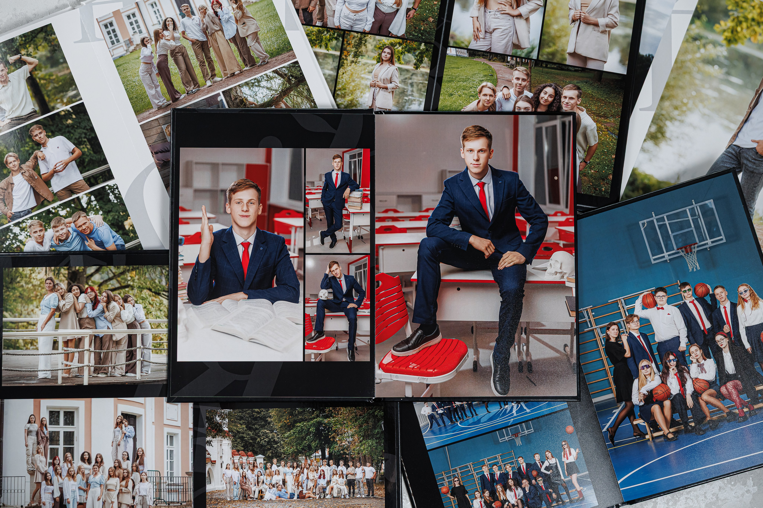 Персональные альбомы 9, 11 класс. Семейный и детский фотограф Комина Елена, Власиха, Одинцово