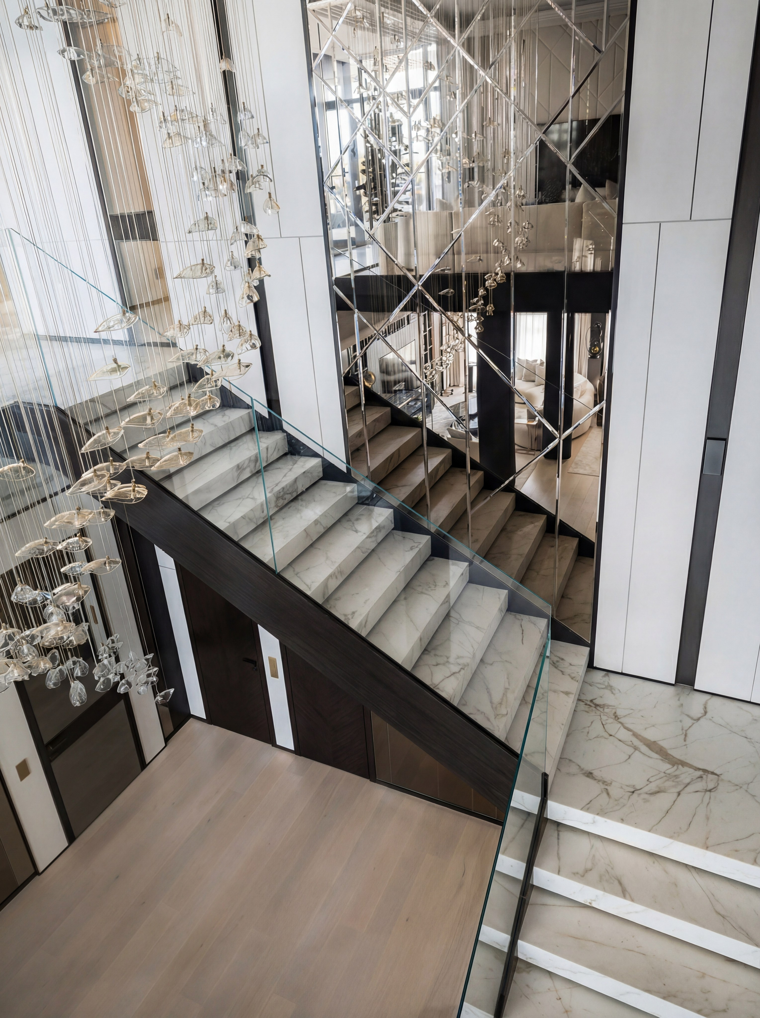 Дизайн двухуровневого пентхауса 500 м² с террасами и Wellness-зоной | Валерия Котович