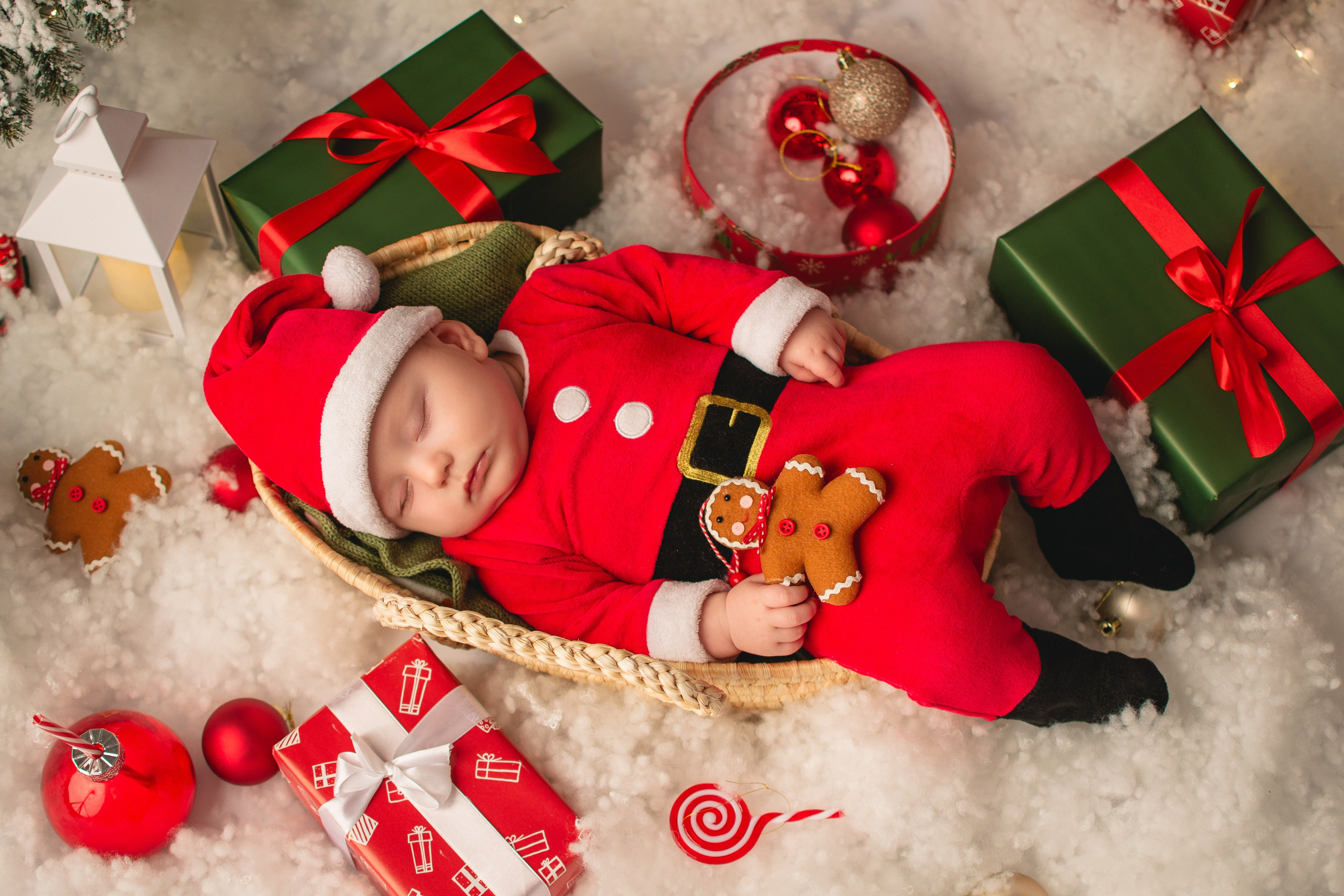 НОВЫЙ ГОД 2025-2026. Фотограф новорождённых в Санкт-Петербурге Наталья Булгакова