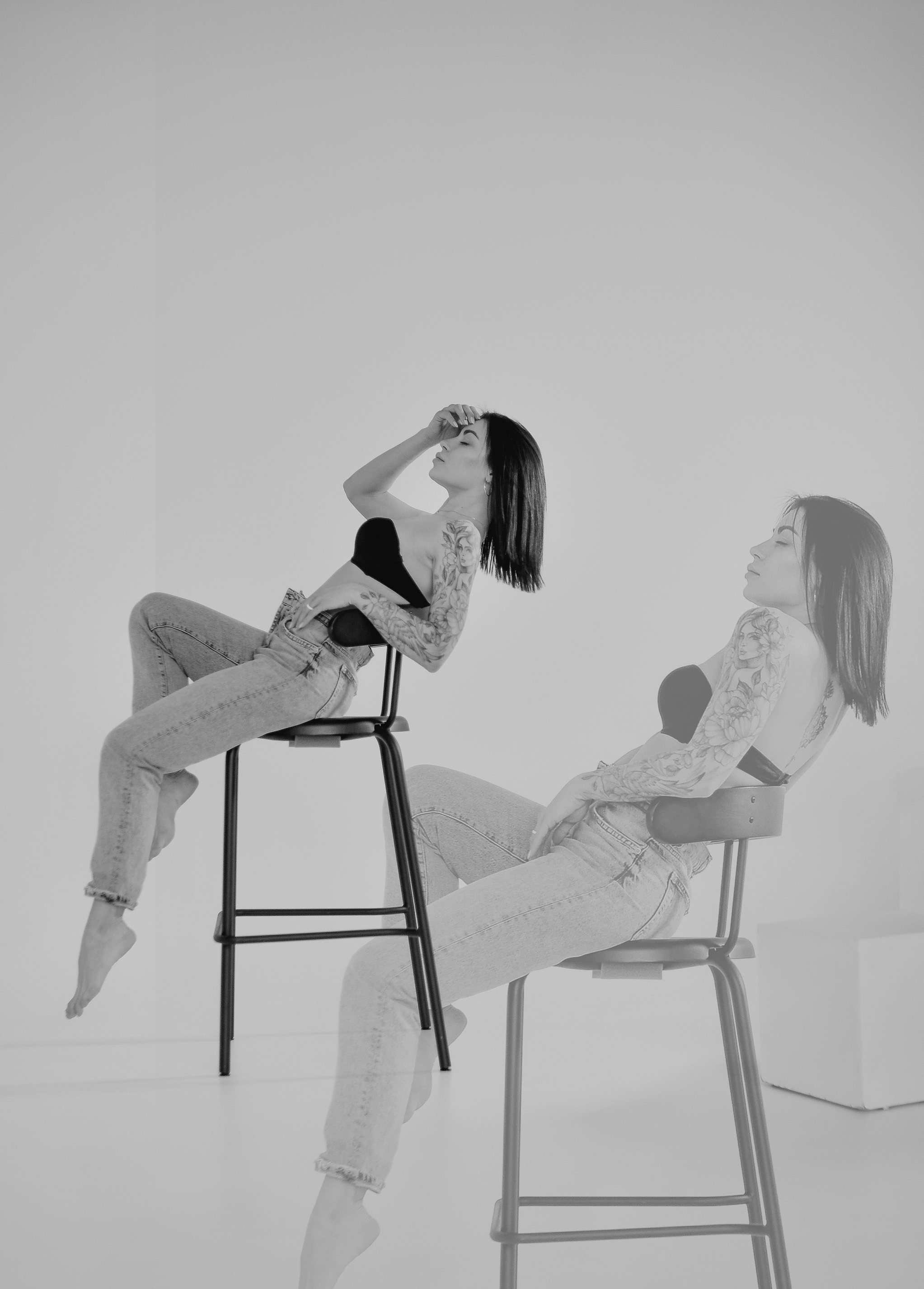 Фото с двойной экспозицией. Юлия Басня семейный и свадебный фотограф в Донецке