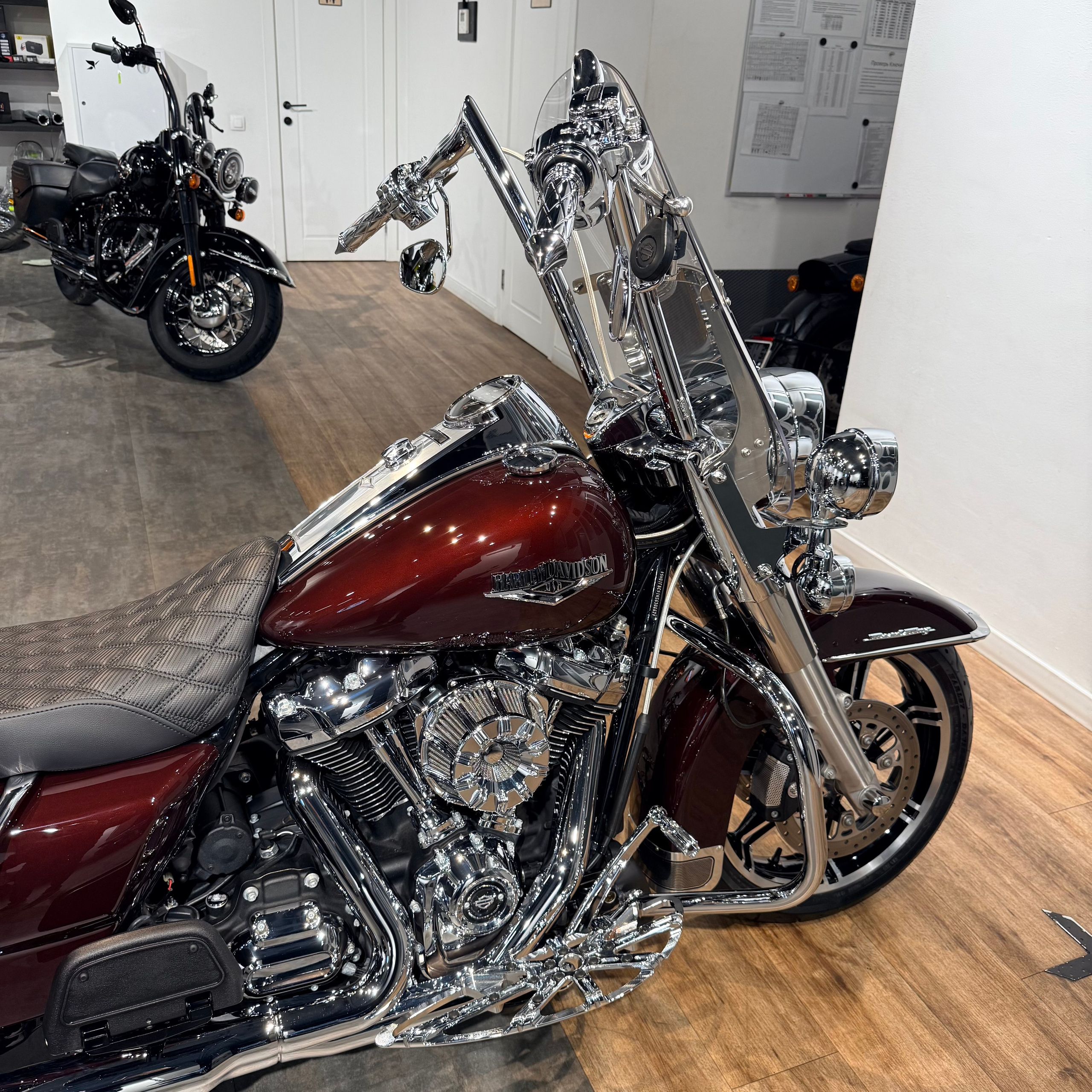 2022 HD Road Кing АВS Dark Cherry Реarl (VIN *5НD*0862). Hello Davidson, Москва. Только хорошие мотоциклы…