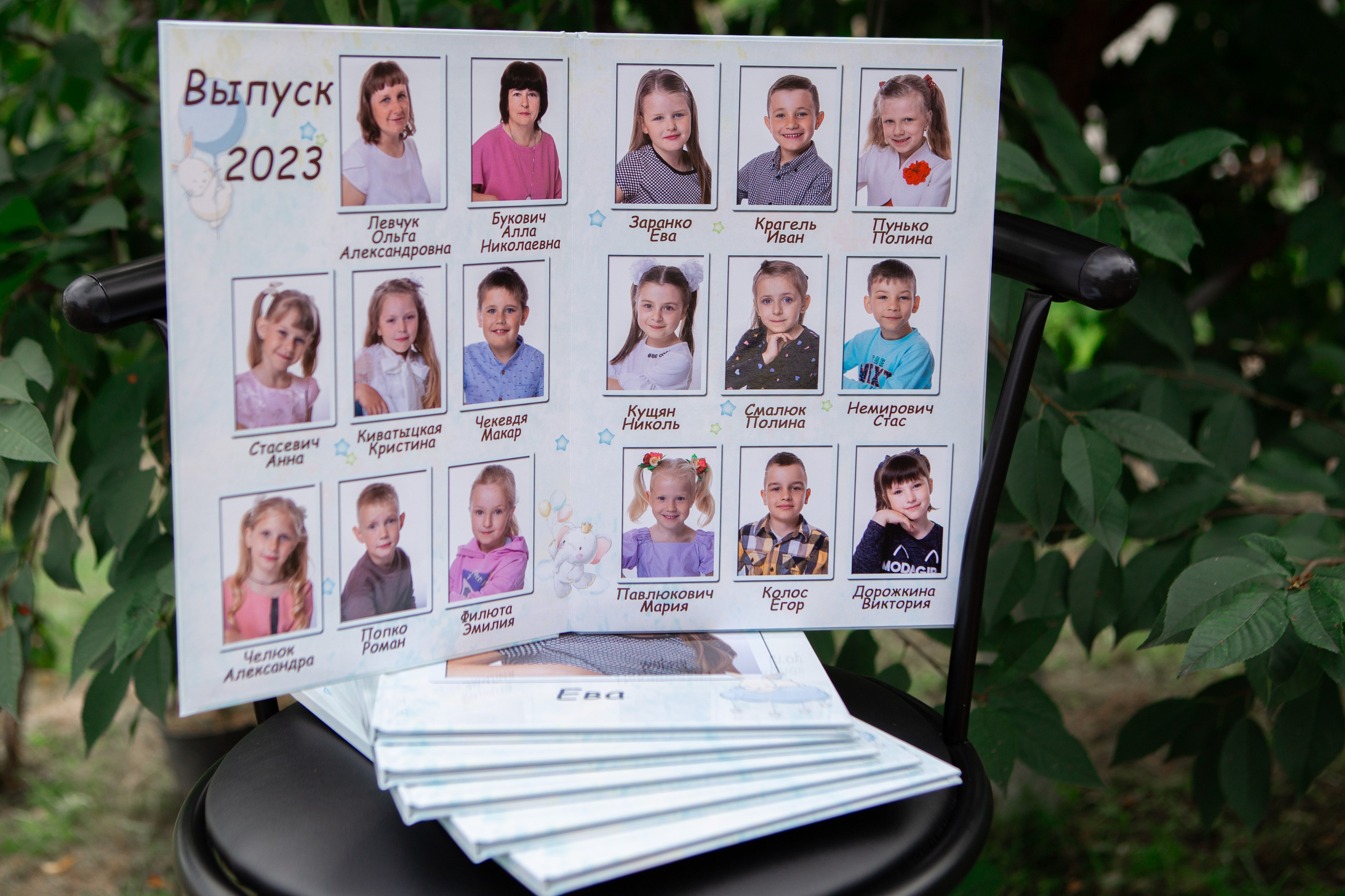 Детский сад. Выпускные альбомы Берёза и Брестская область