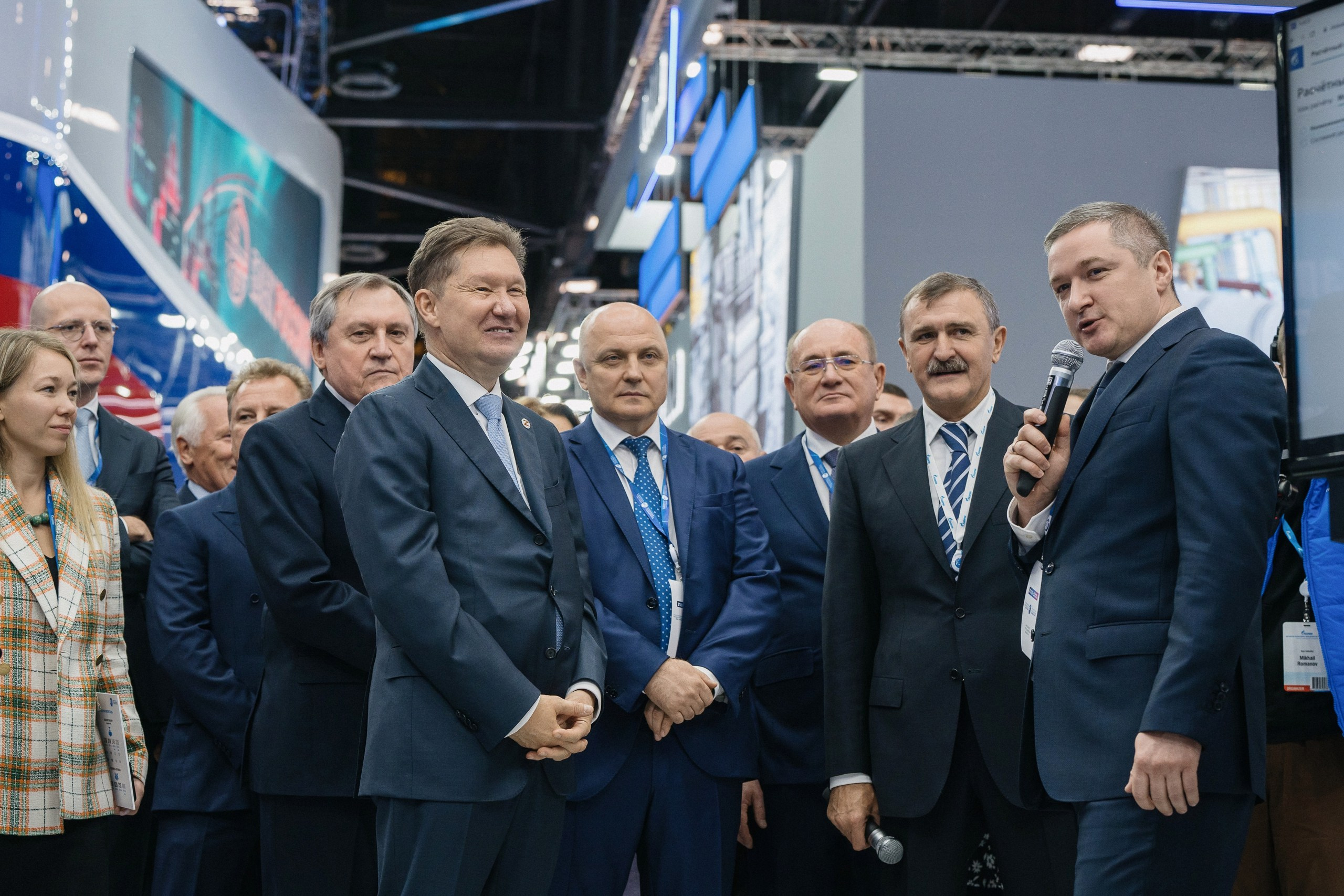 Alexey Miller (Gazprom) at the St. Petersburg International Gas Forum. Svyatoslav Bunkov | photographer