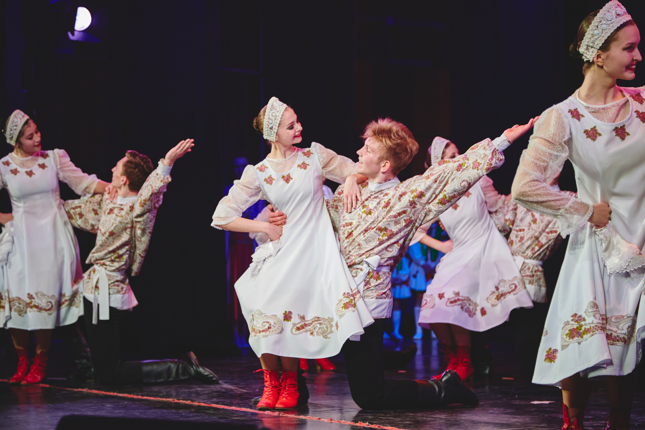 Отчетный концерт хореографического коллектива - русский танец