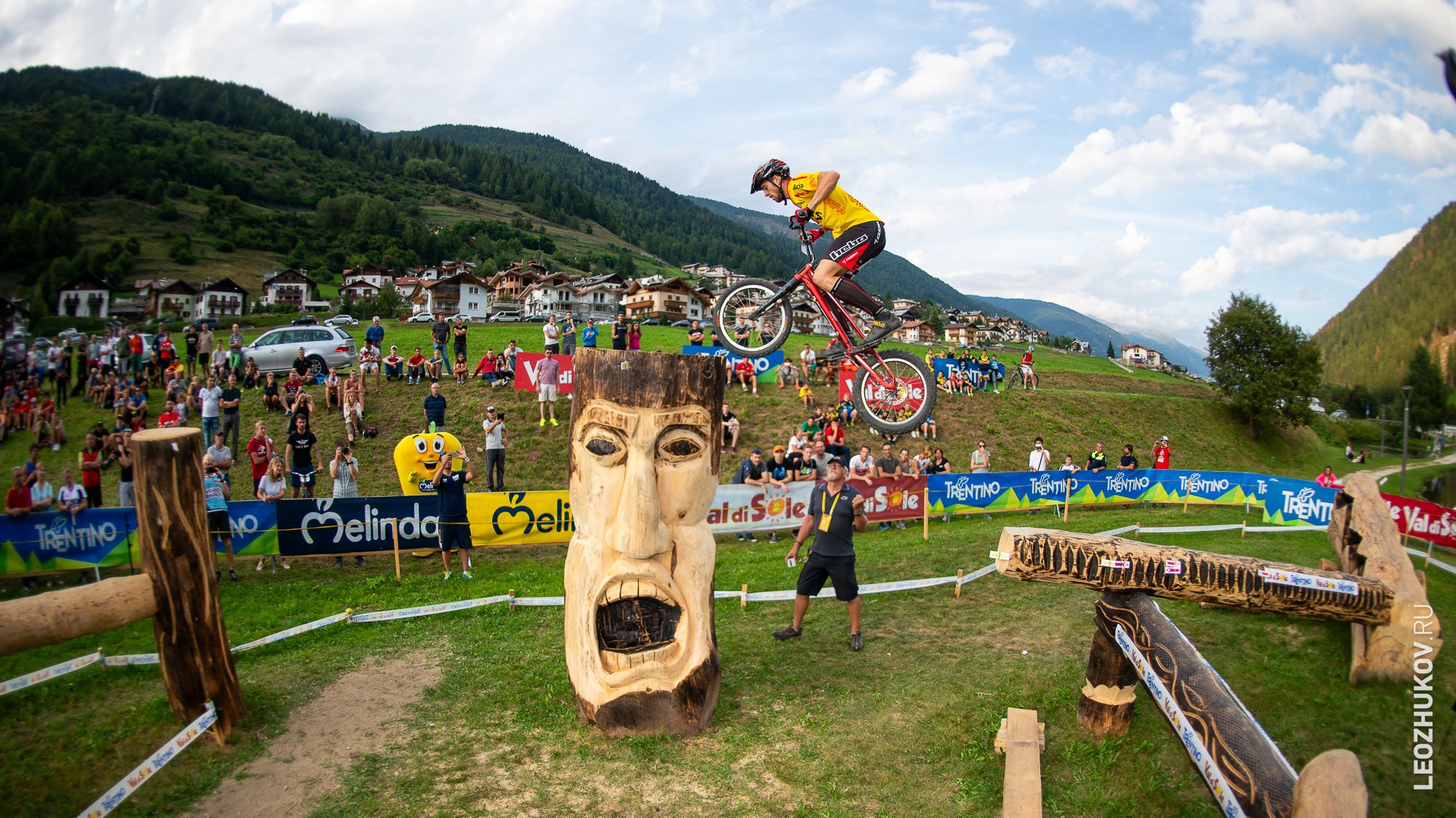 UCI Trials World Championships 2016 — finals. Sports photographer Leonid Zhukov