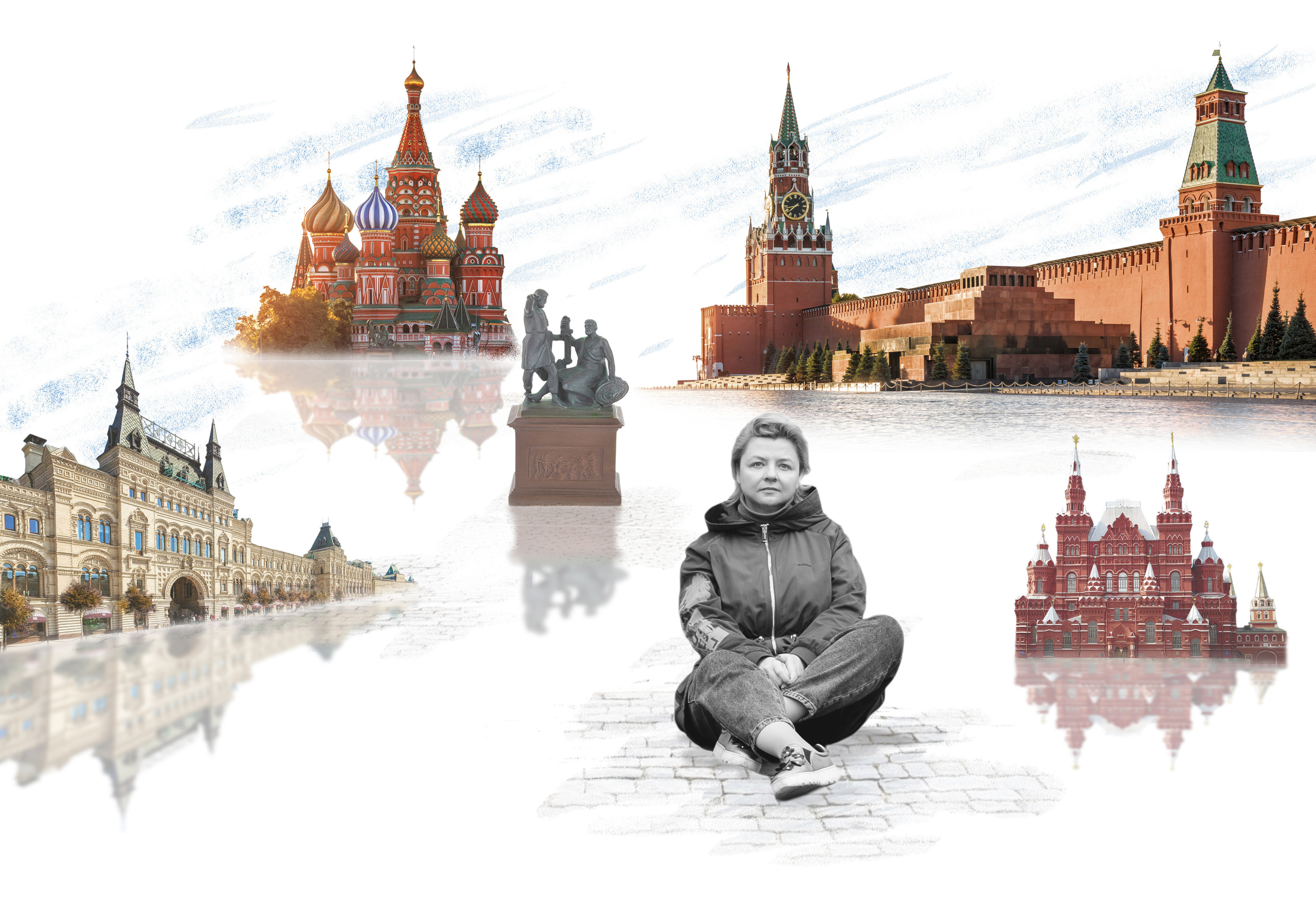 Наталья. Рекламный коллаж. Фотограф и ретушер Маргарита Павлюк Москва