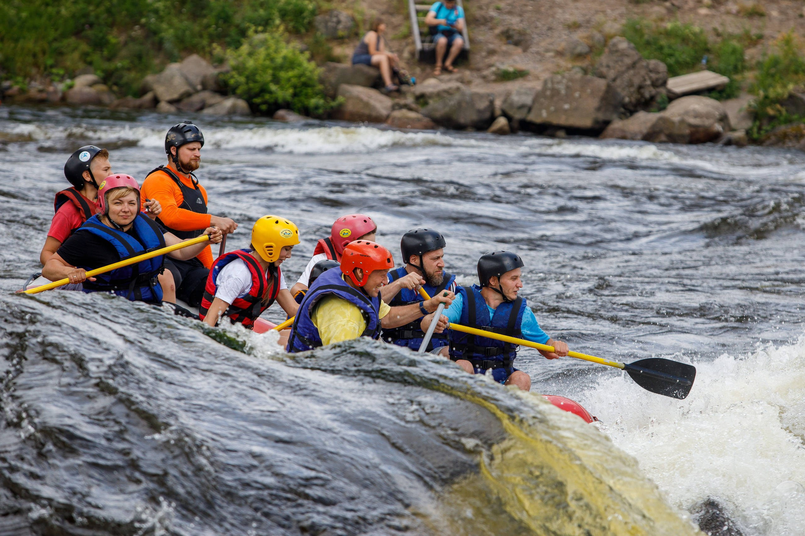 фотография рафтинга в лосево