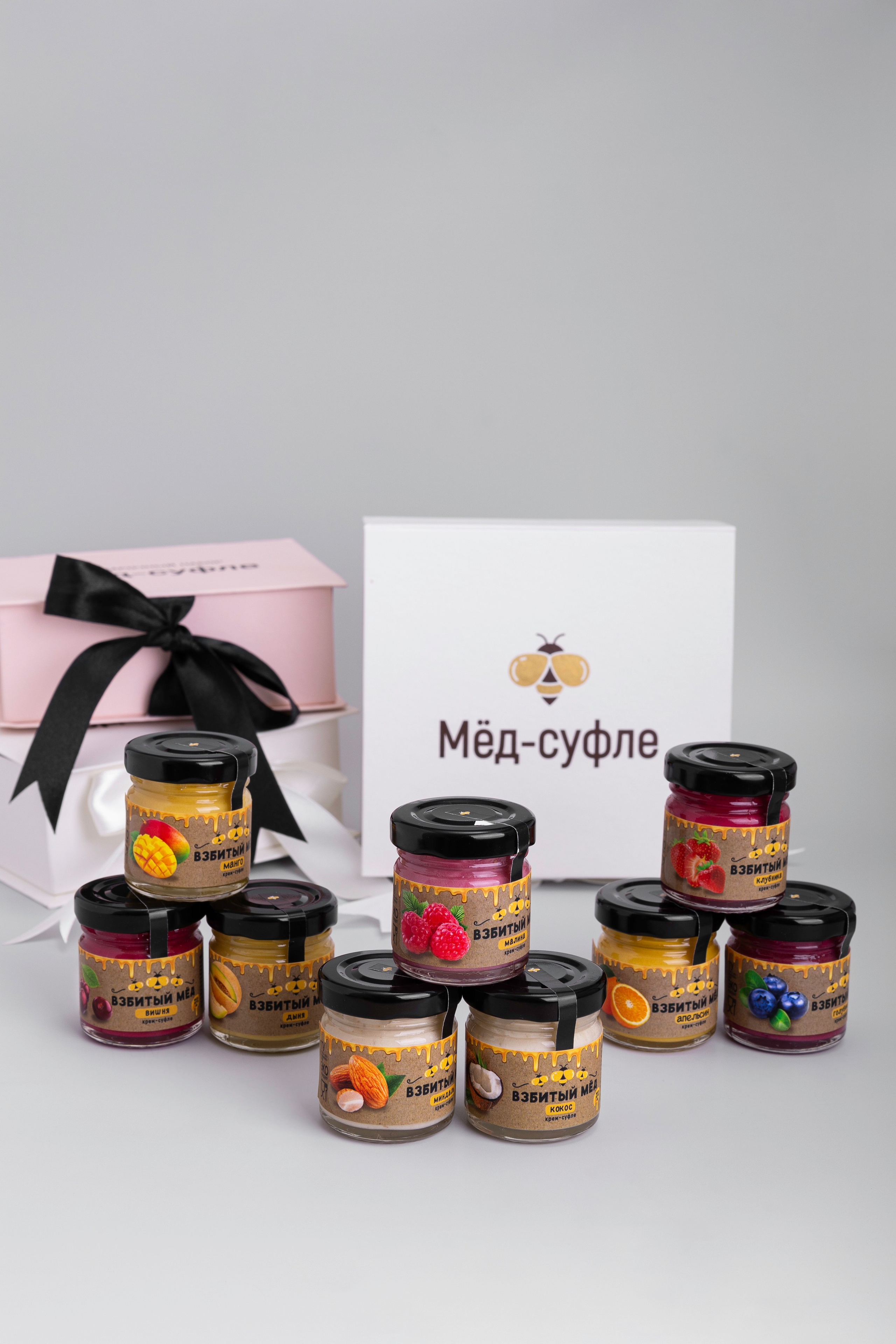 Наборы меда-суфле для маркетплейсов. Предметный и фуд-фотограф Лариса Андреева г. Набережные Челны