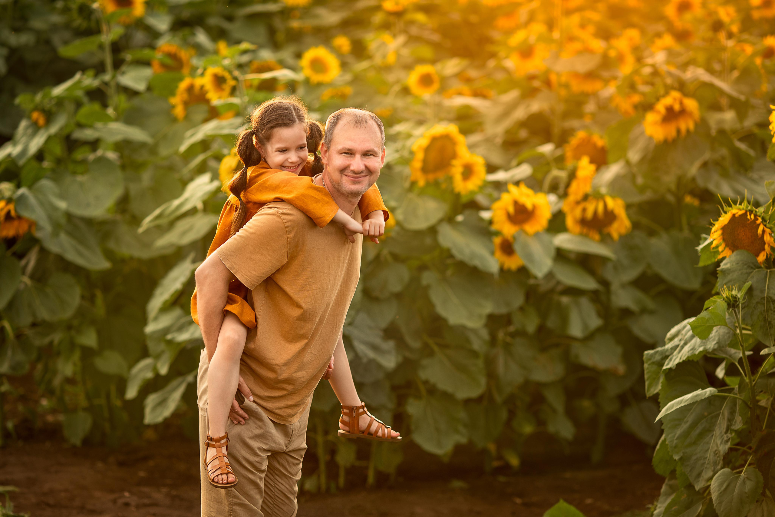 Солнечные цветы. Детский и семейный фотограф в Красноярске Елена Коровкина