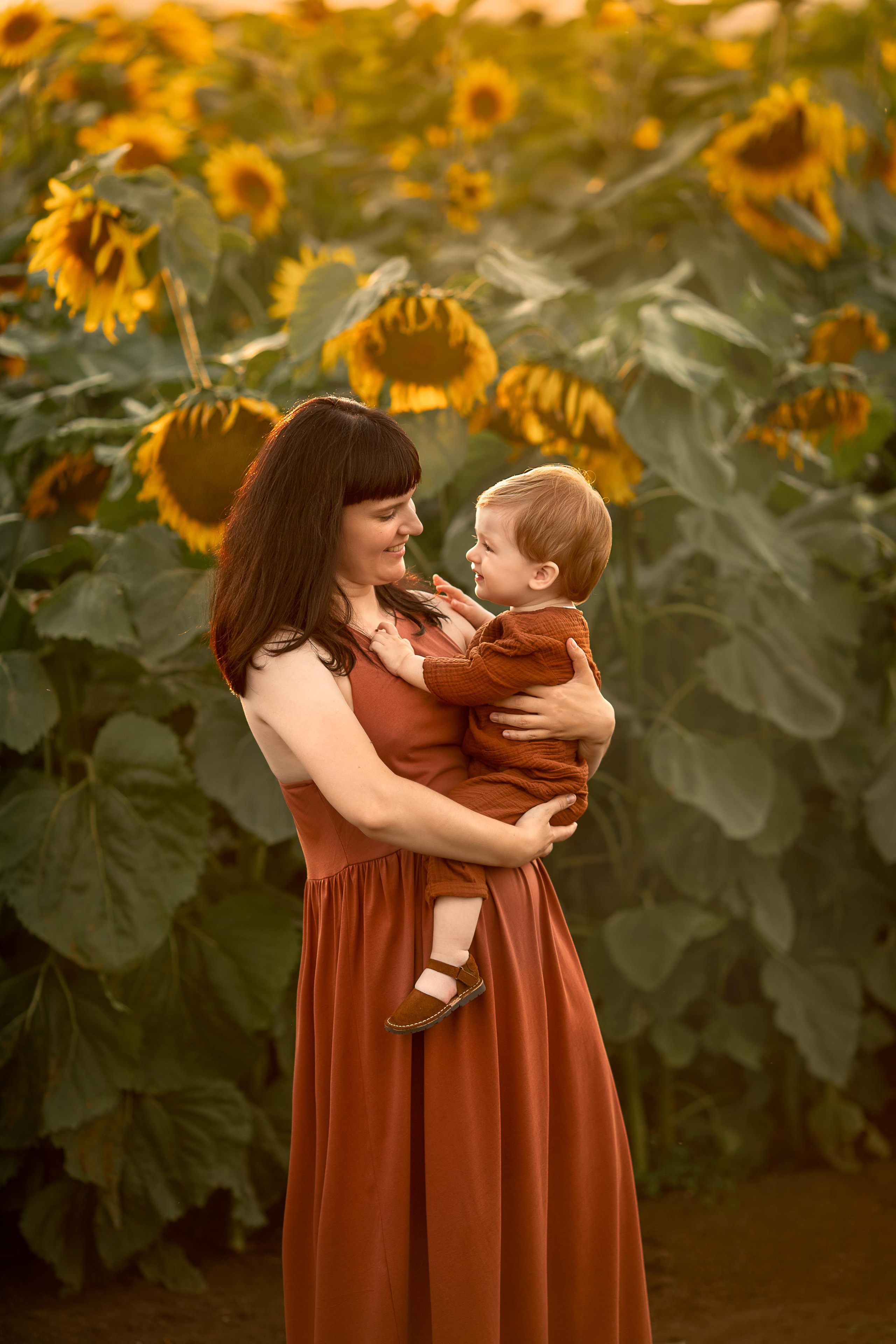 Солнечные цветы. Детский и семейный фотограф в Красноярске Елена Коровкина