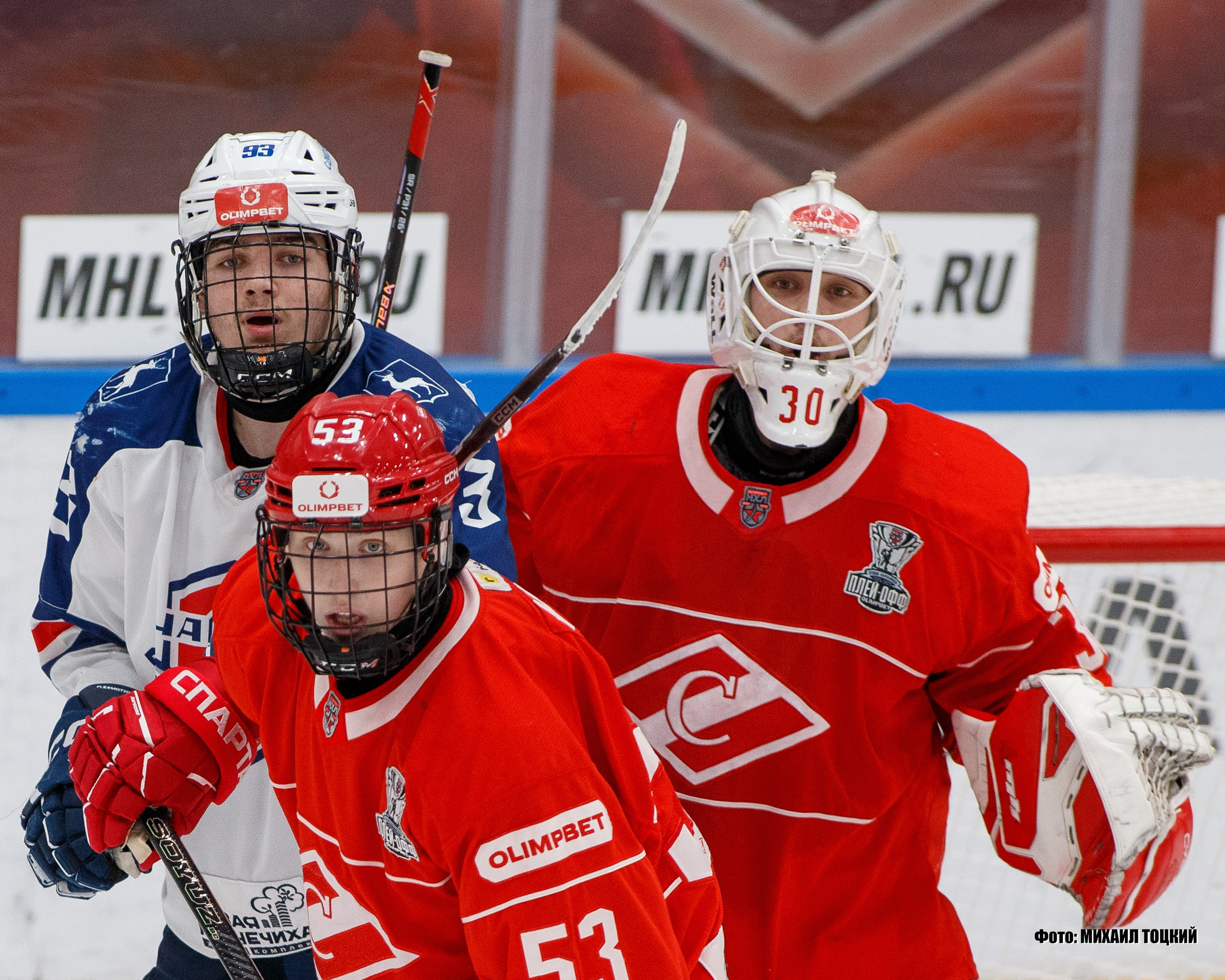 Фоторепортаж Плей-офф МХЛ. МХК Спартак (Москва) — МХК Чайка (Нижний Новгород). Михаил Тоцкий портретный и репортажный фотограф в Москве