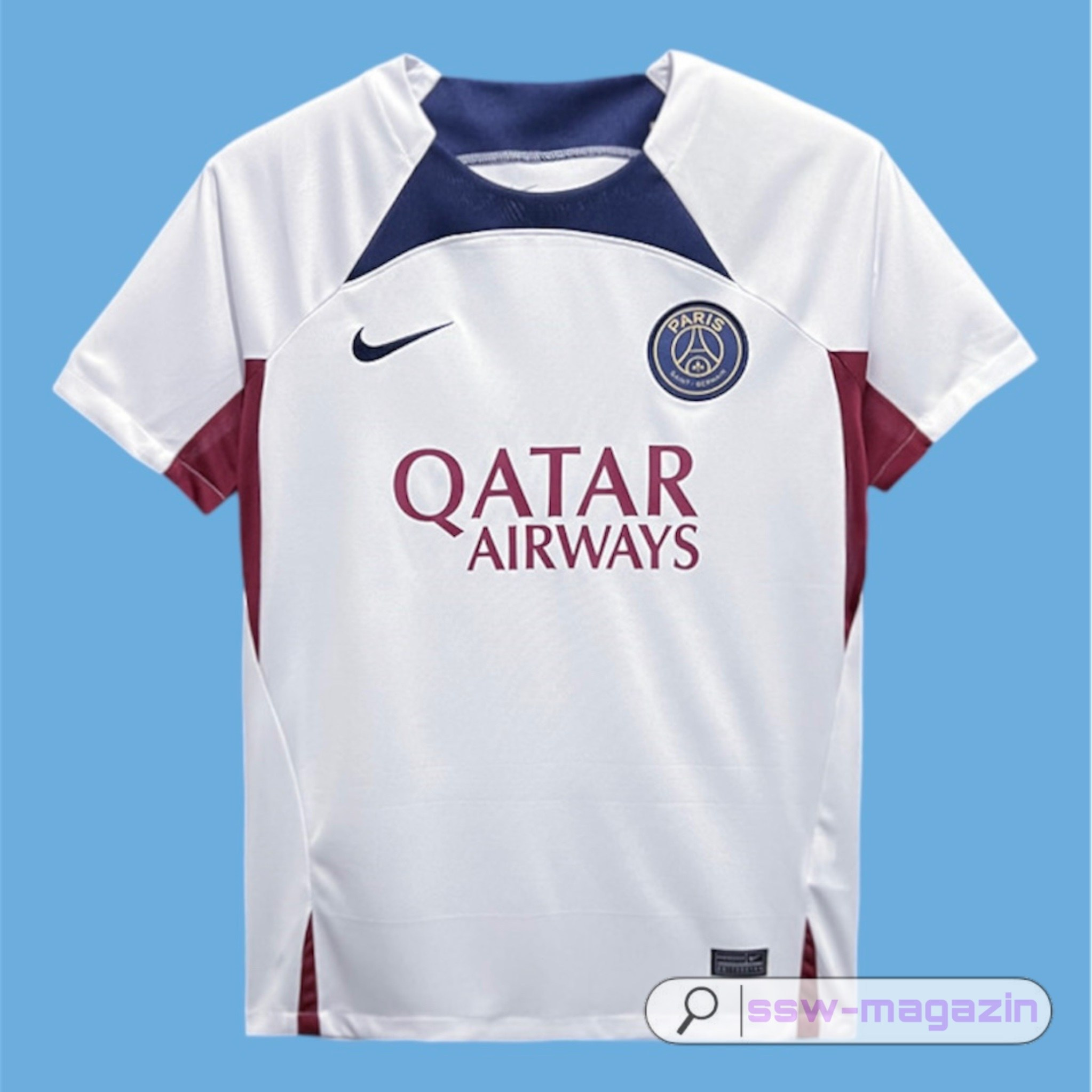 Тренировочная футболка PSG 2022 купить. Футбольный магазин — ssw_magazin