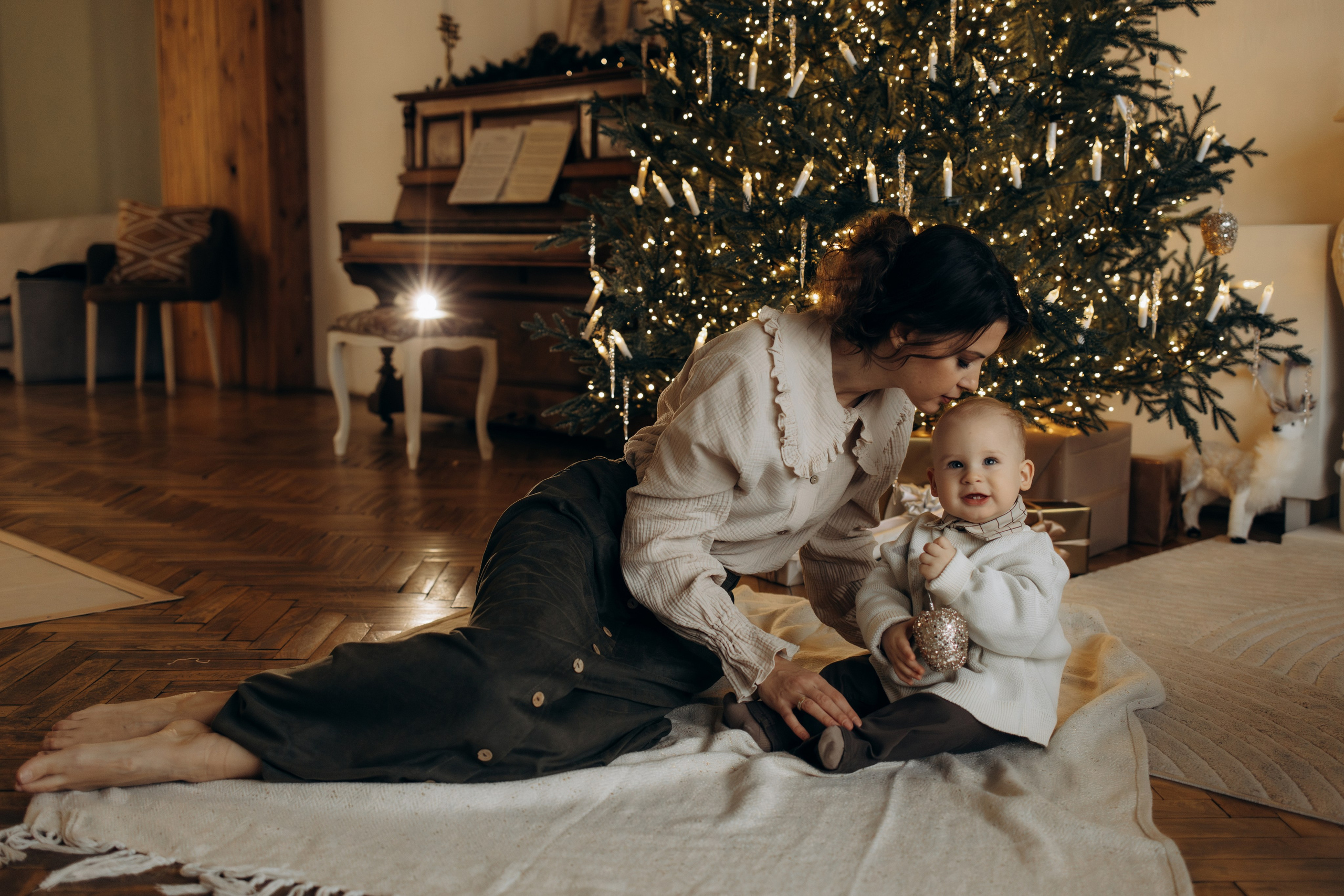 Новогодняя семейная история. Семейный фотограф Москва Юлиана Фетисова