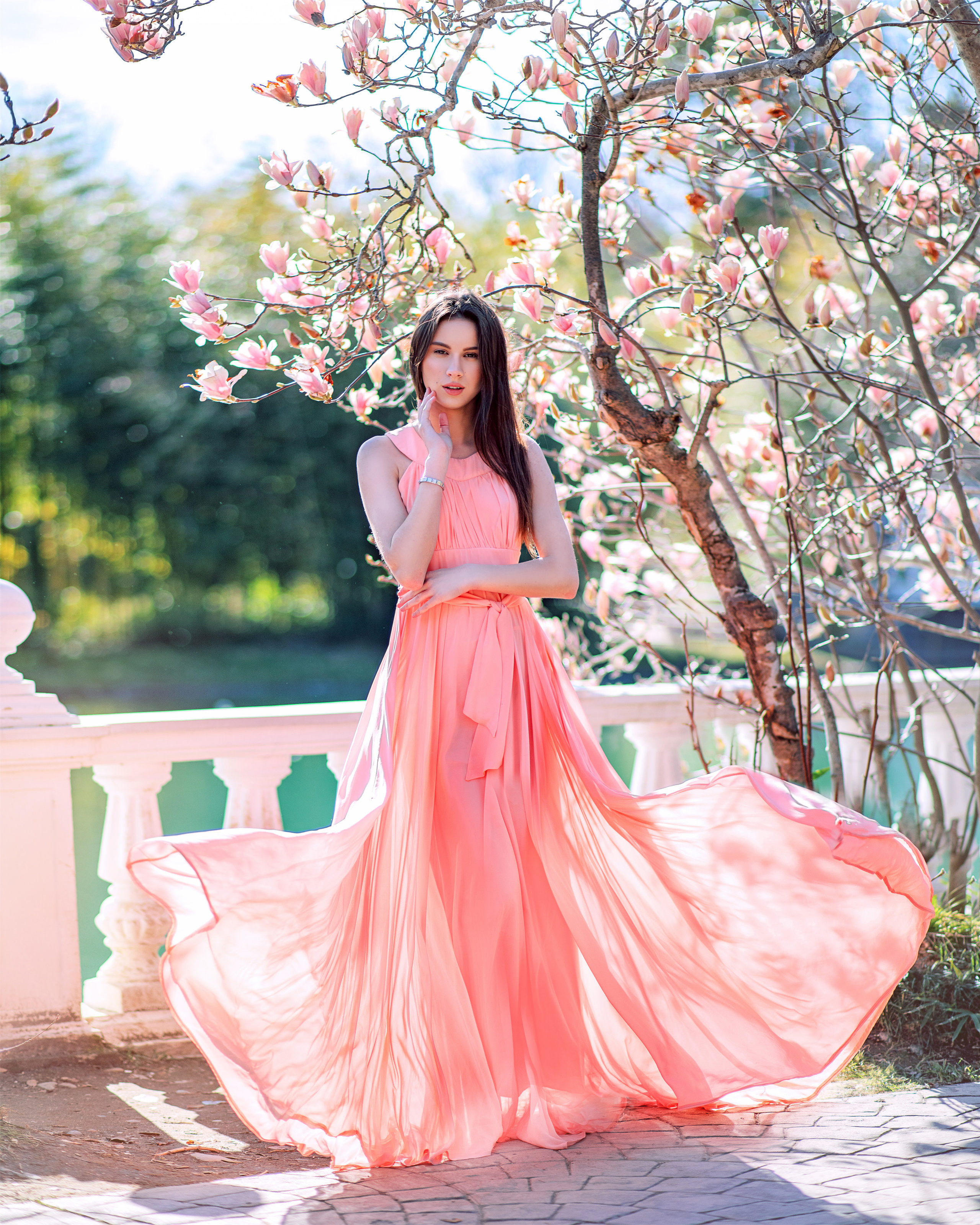 Фотодень в магнолии. Фотограф Москва. Семейные и индивидуальные фотосессии в Москве