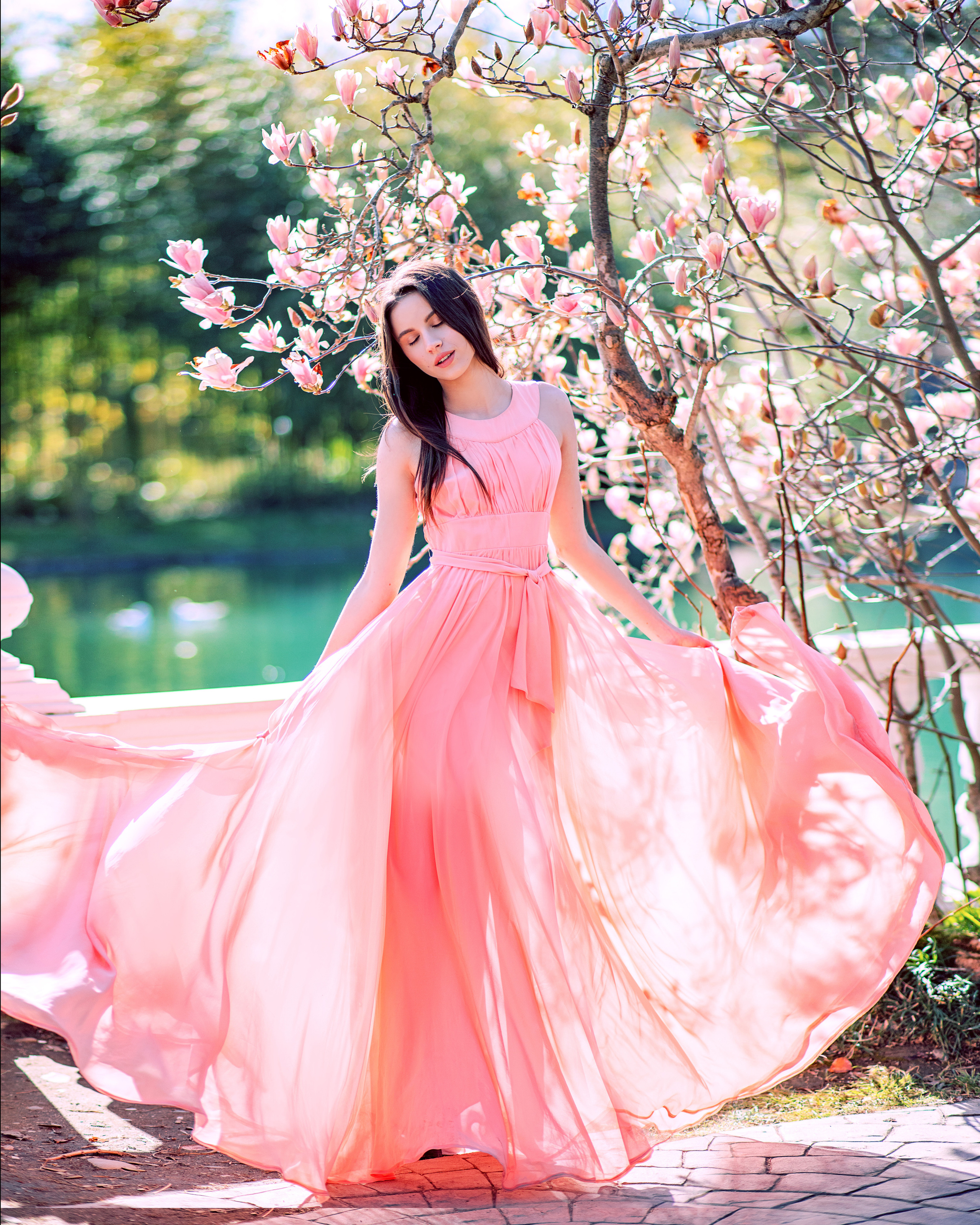 Фотодень в магнолии. Фотограф Москва. Семейные и индивидуальные фотосессии в Москве