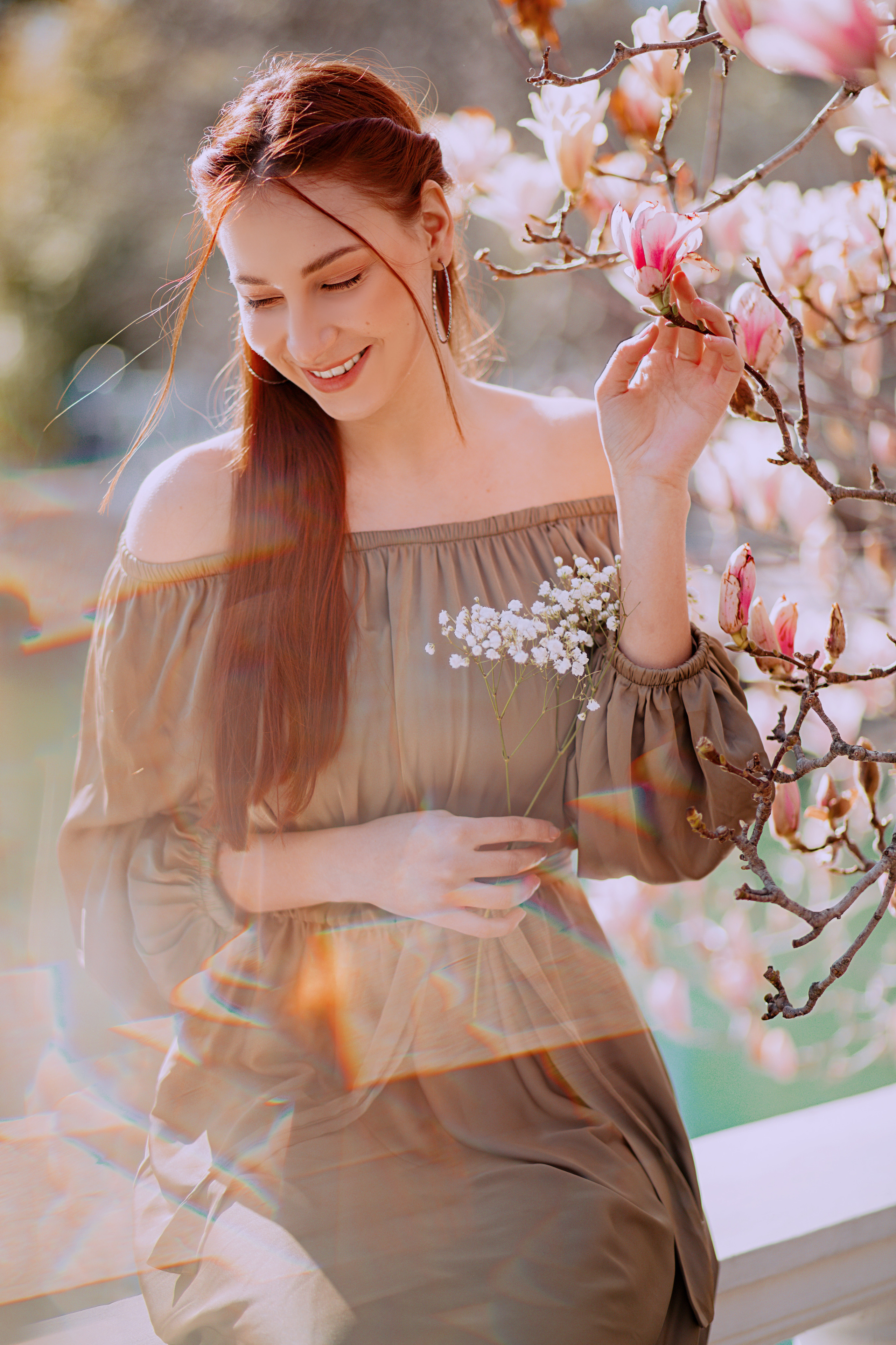 Фотодень в магнолии. Фотограф Москва. Семейные и индивидуальные фотосессии в Москве