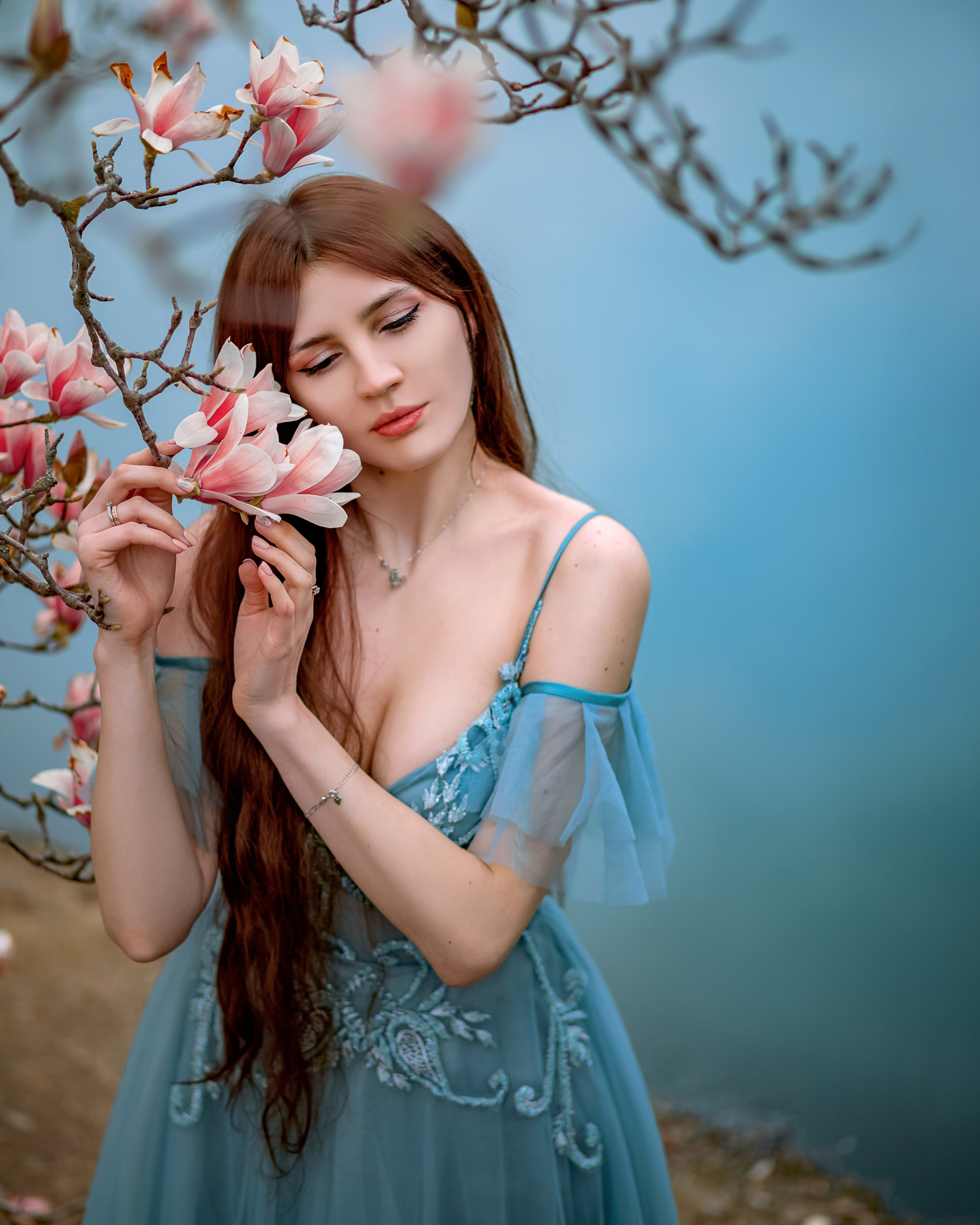 Фотодень в магнолии. Фотограф Москва. Семейные и индивидуальные фотосессии в Москве