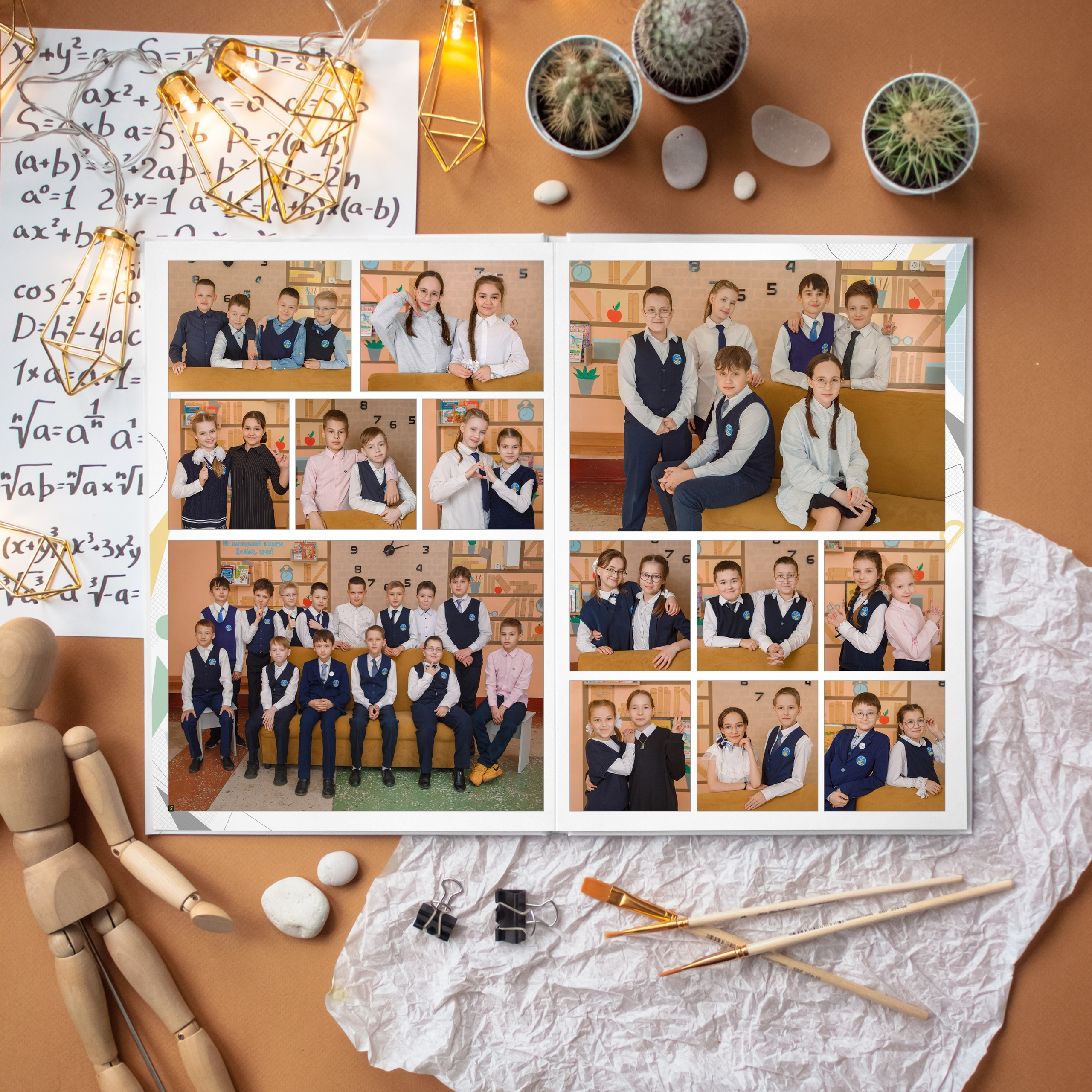 10 разворотов 4кл. Детский, семейный и школьный фотограф Светлана Волжанина