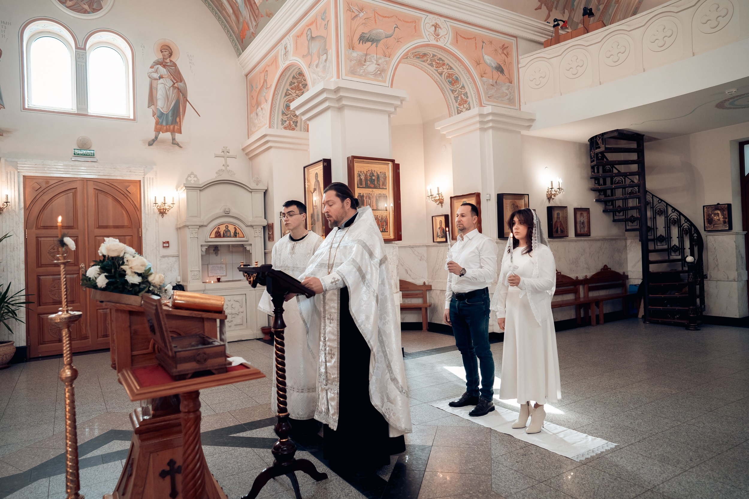 Венчание в храме Вознесения Господне г. Севастополь. Церковный фотограф Севастополь