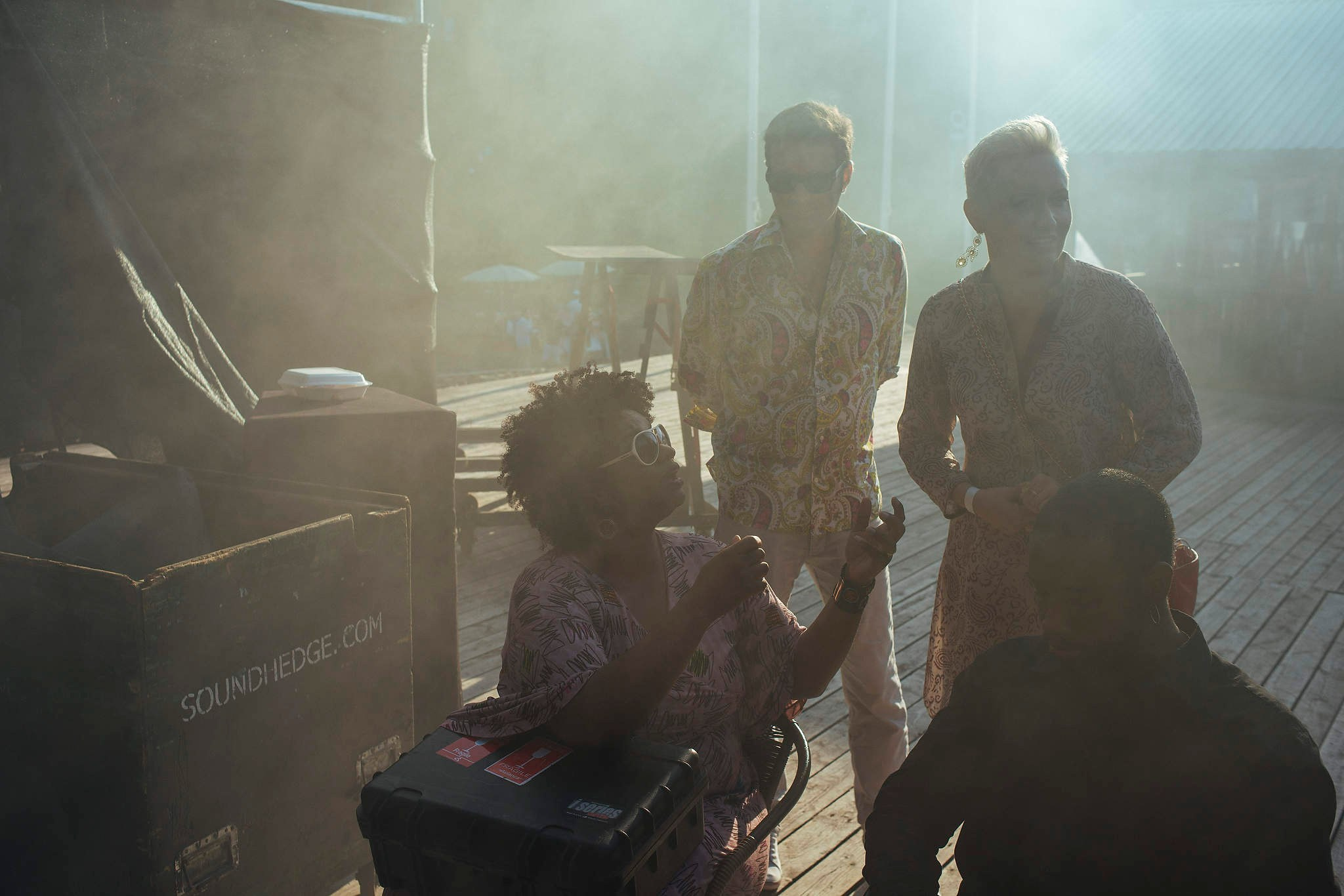 На итоговом концерте на фестивале Усадьба Jazz в Красной Поляне. Съемка для Усадьба Jazz в 2016 году.