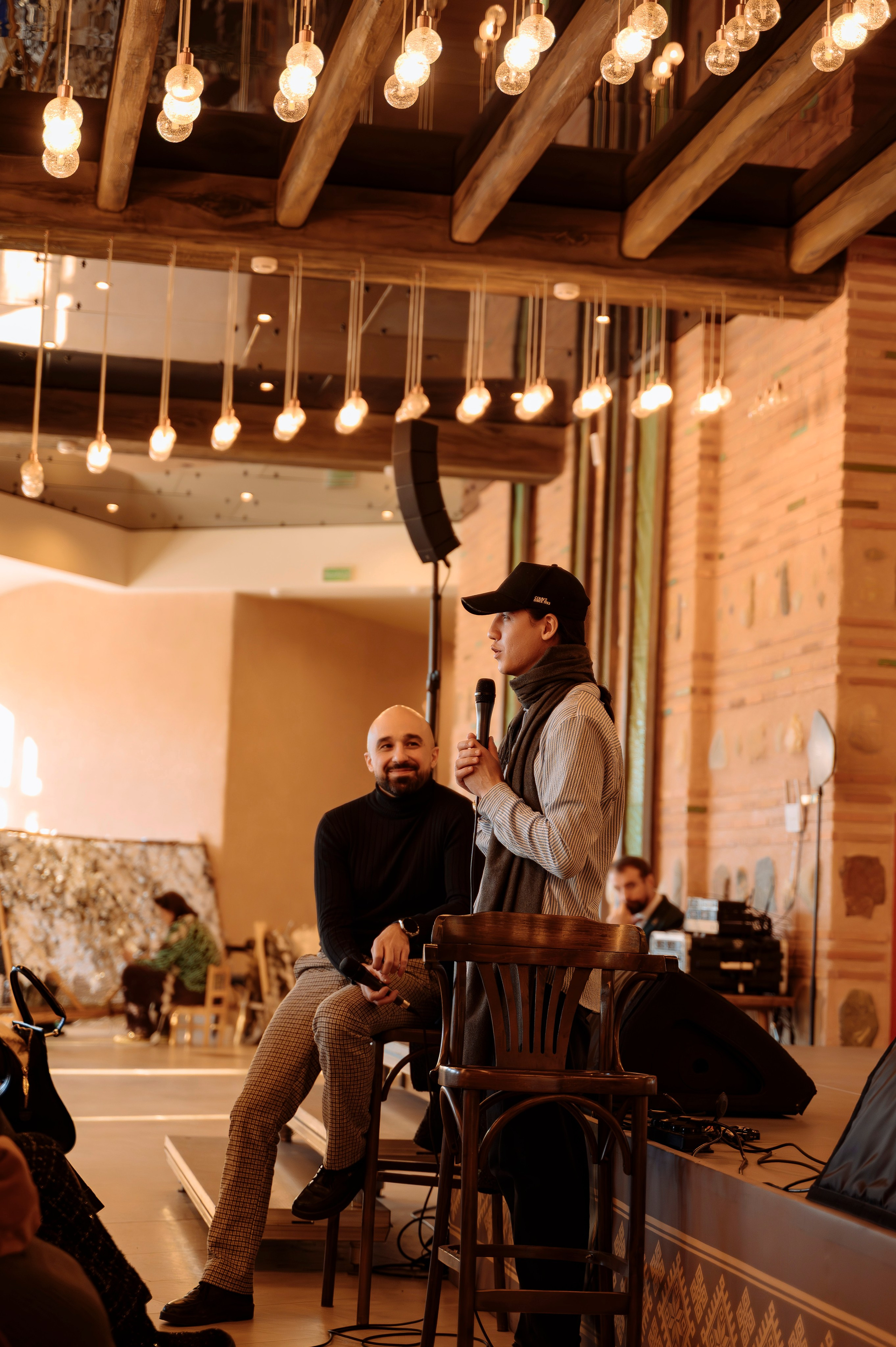 ФАН встреча участников проекта FACTOR.BY: Ибрагима Карасова и Шамхала Хачатуряна. Фотограф Беларусь — Ольга Шаповалова (Жардецкая)