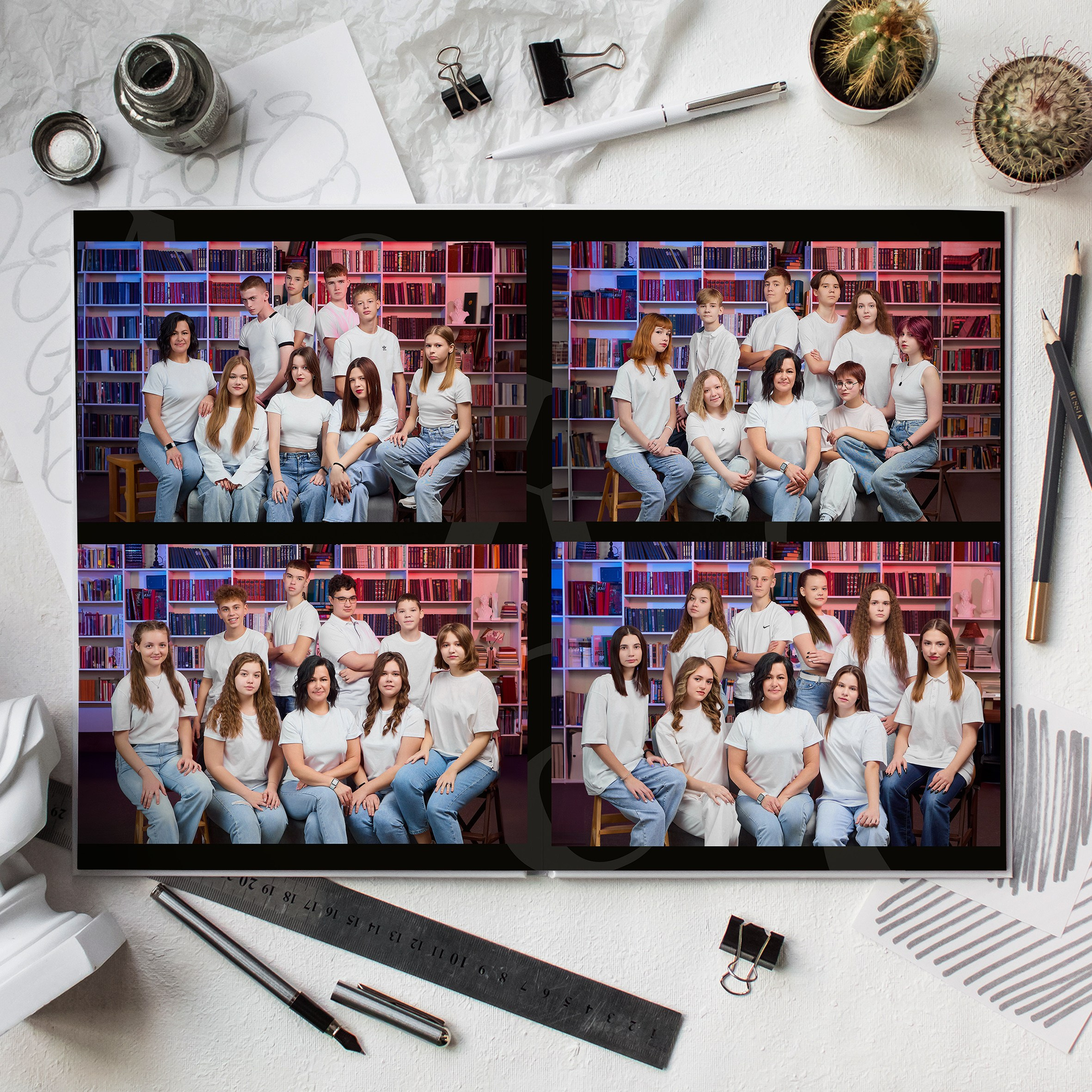 Выпускные школьные альбомы для учеников 9 и 11 классов в сызрани. Школьный фотограф, выпускные альбомы