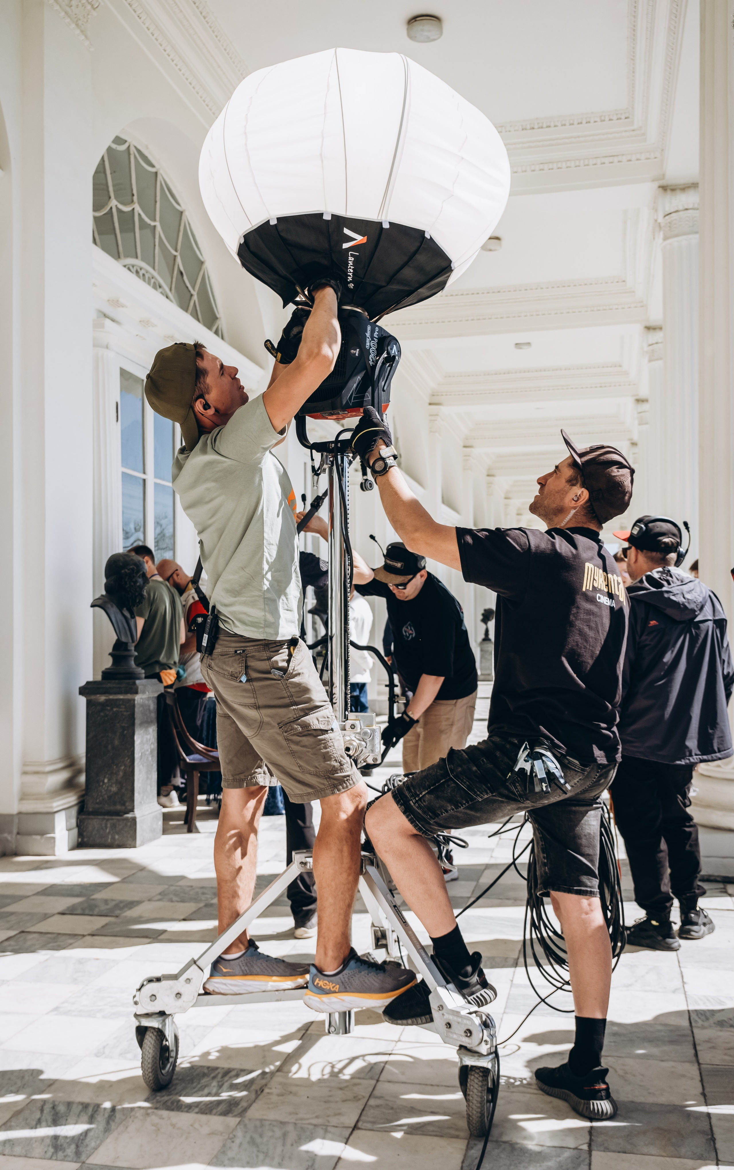 Бэкстейдж. Фотограф и оператор Илья Гунбин