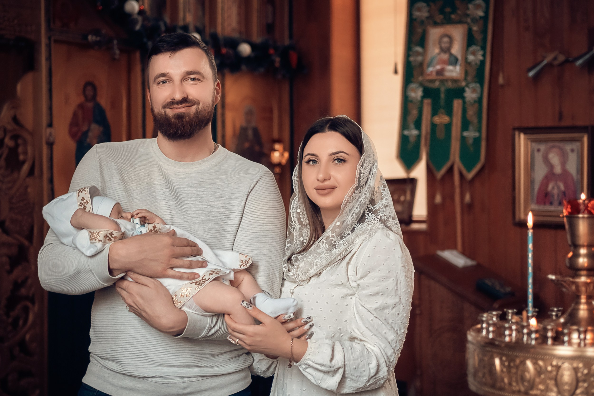 Крещение в храме Блж.Ксении Петербургской Севастополь. Церковный фотограф Севастополь