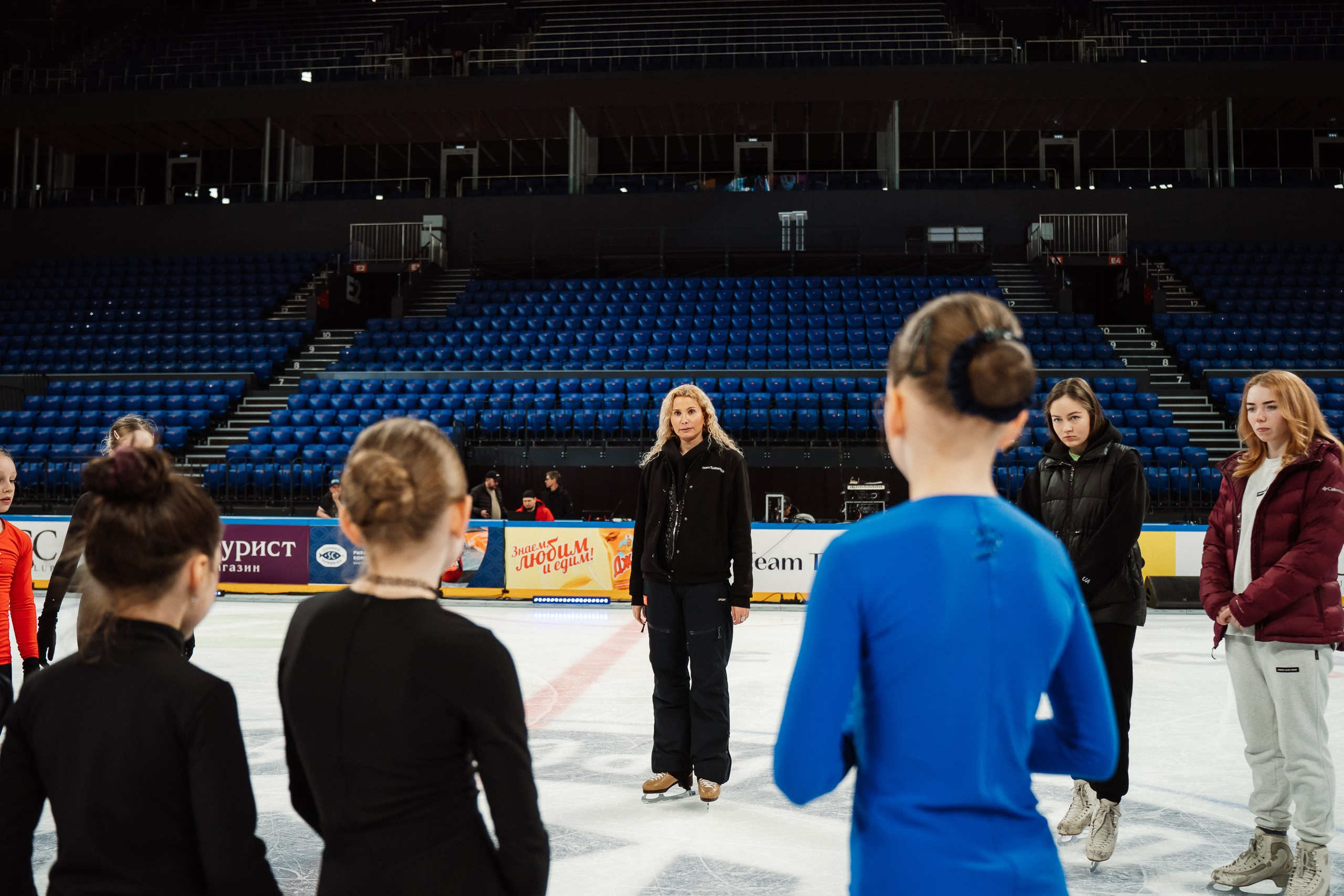 Мастер-класс Этери Тутберидзе в Новосибирске. Воробьева Ксения — Спортивный и танцевальный фотограф Новосибирск