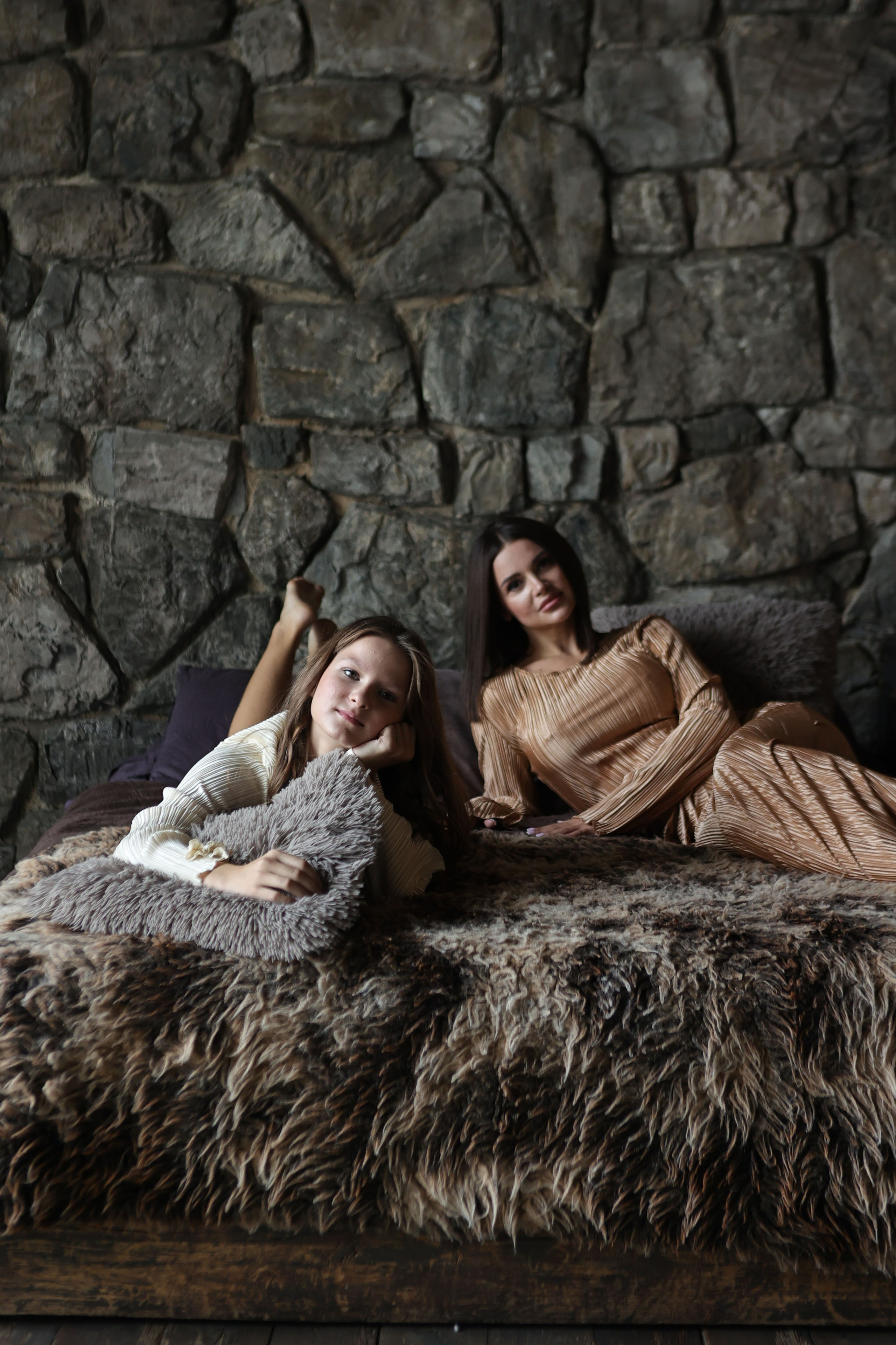 Новогодняя фотосессия для мамы и дочки. Фотограф для вас и вашего бизнеса в Москве Альбина Никифоров