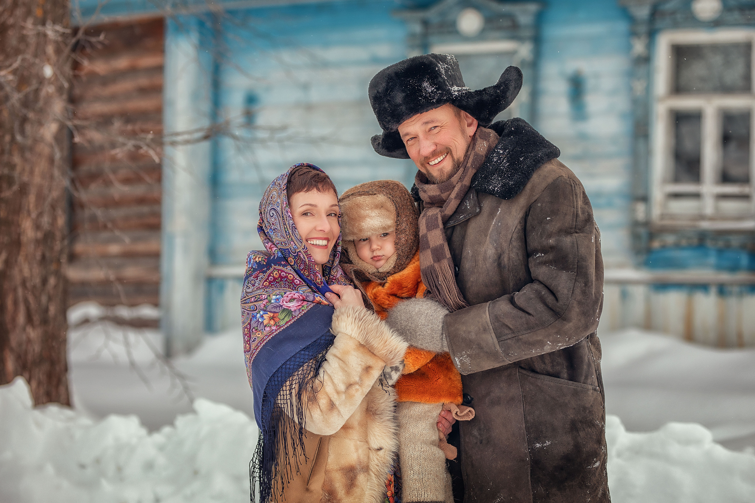 ДЕРЕВЕНСКАЯ ЗИМА. Елена Чернигина семейный и детский фотограф в Нижнем Новгороде и Бор