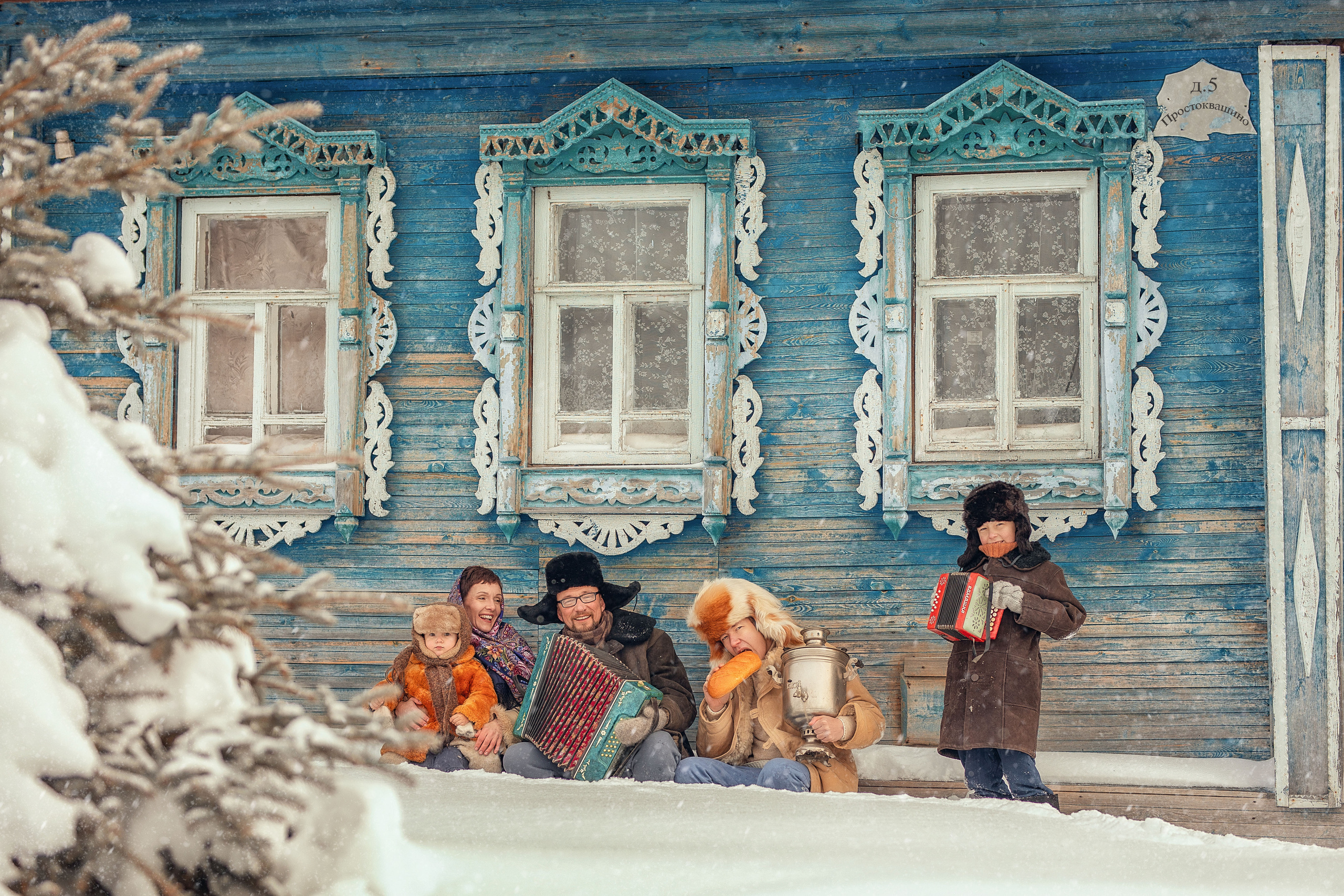 ДЕРЕВЕНСКАЯ ЗИМА. Елена Чернигина семейный и детский фотограф в Нижнем Новгороде и Бор