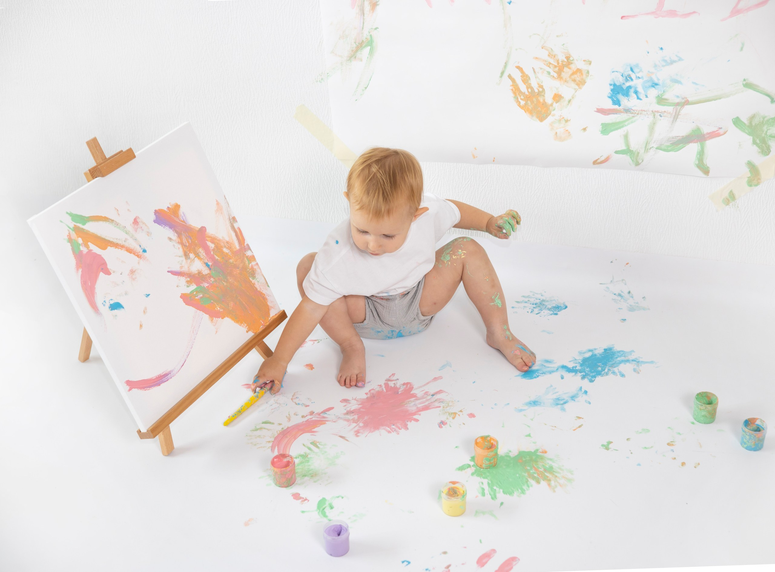 Фотосессия с красками. Фотокрошка — детская фотостудия в Новосибирске