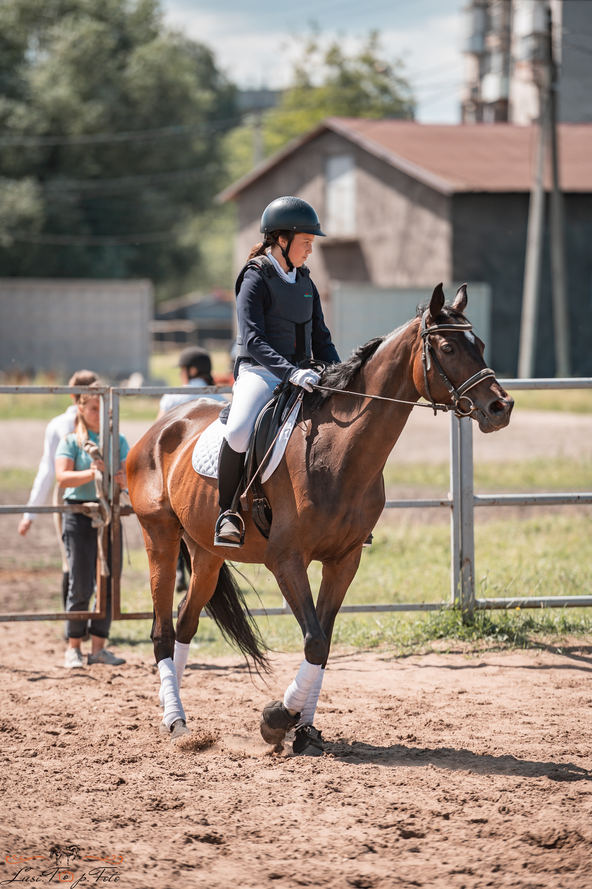 Первенство Тверской области по конкуру на Тверском ипподроме. Конный и фотограф с животными в Твери Топталова Люся
