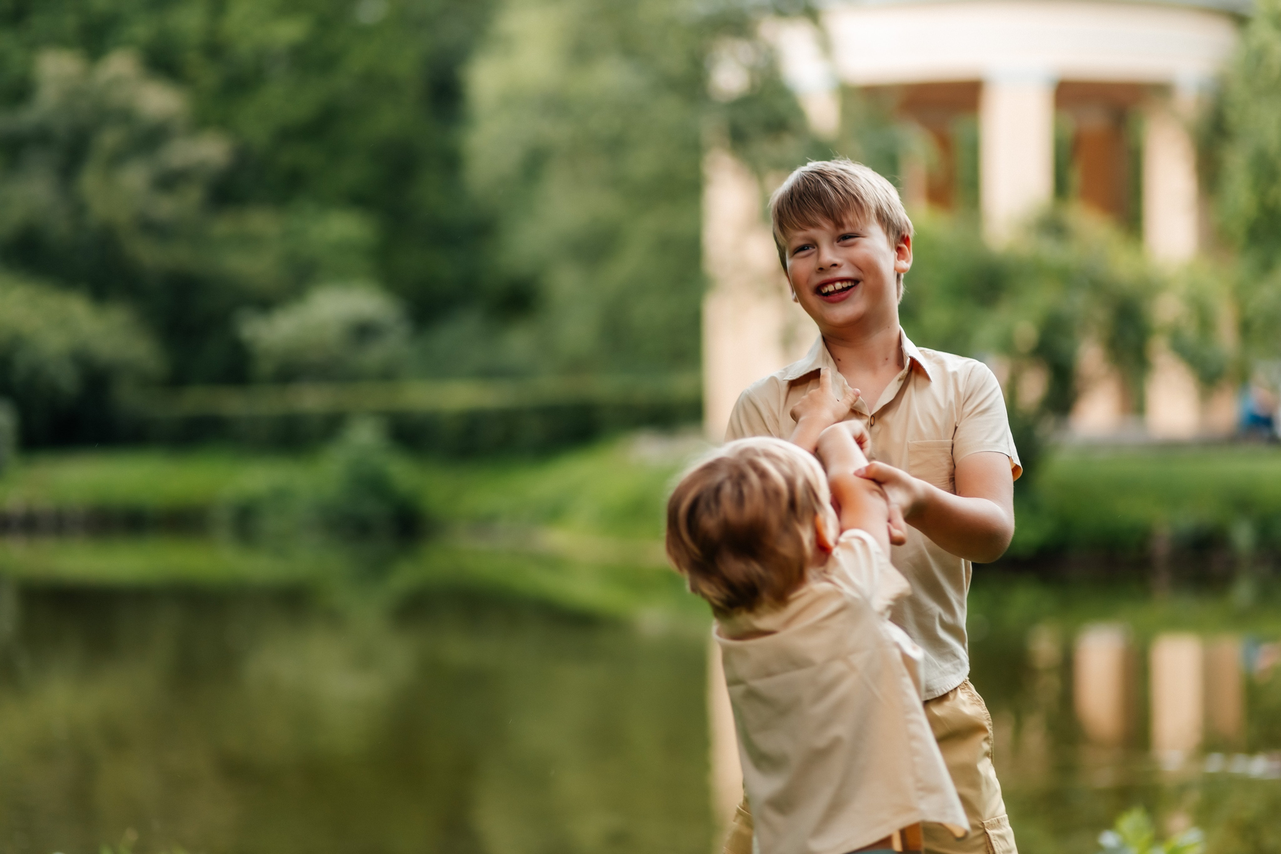 Детская фотосессия в парке