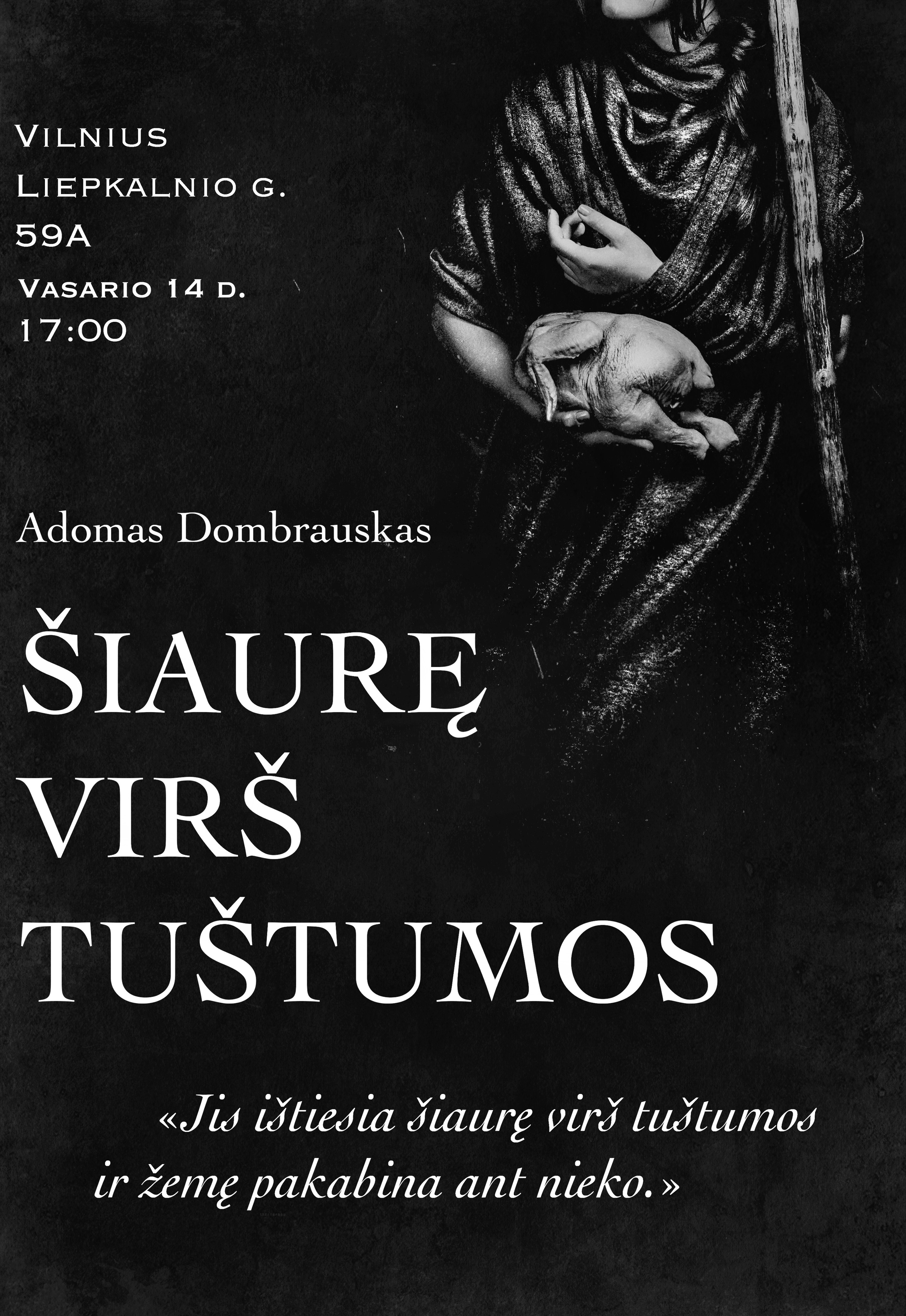 Photo artist Adomas Dombrauskas