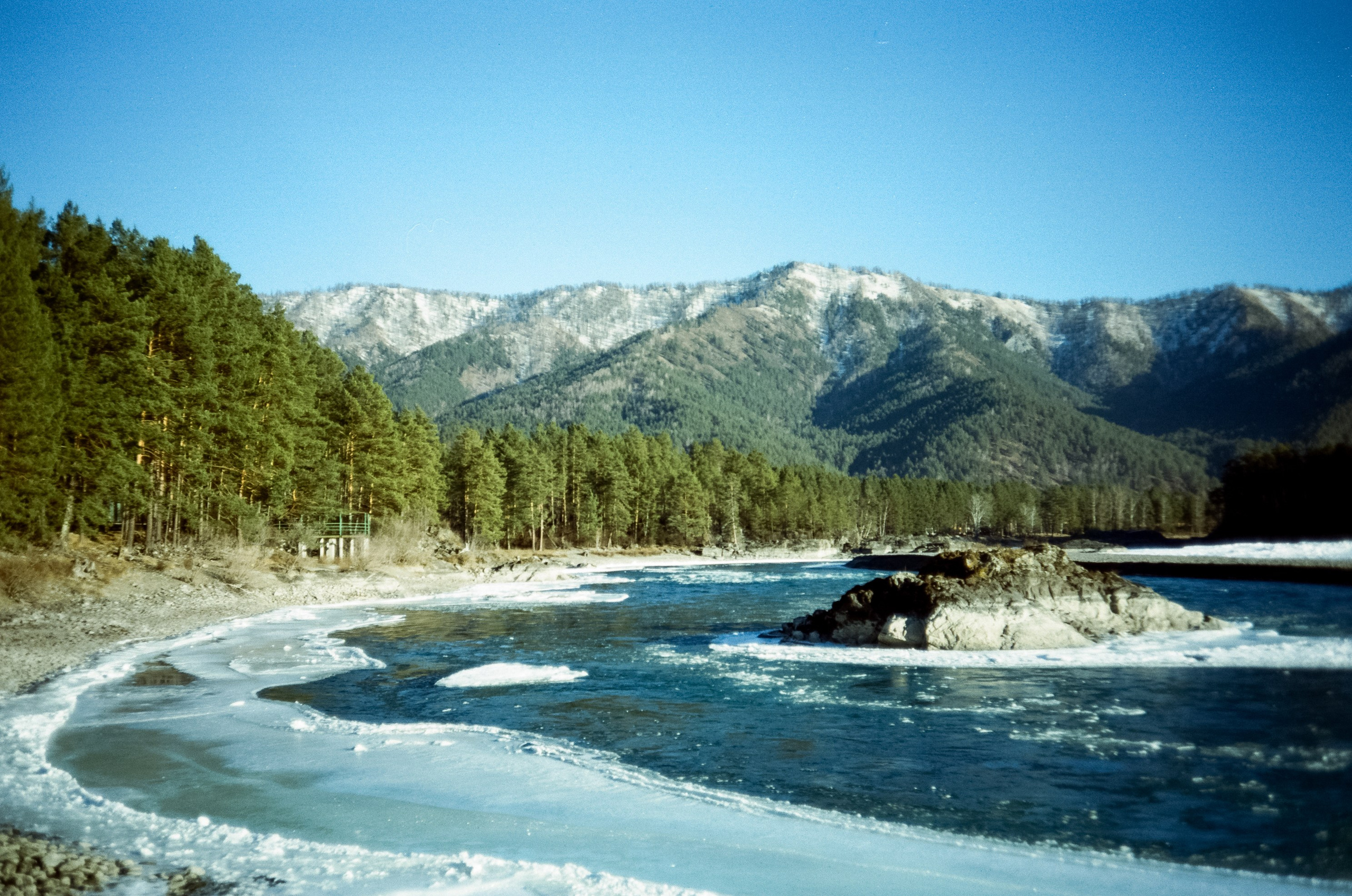 База Берель, база Тихий берег / 23 декабря 2023 года (-10℃)