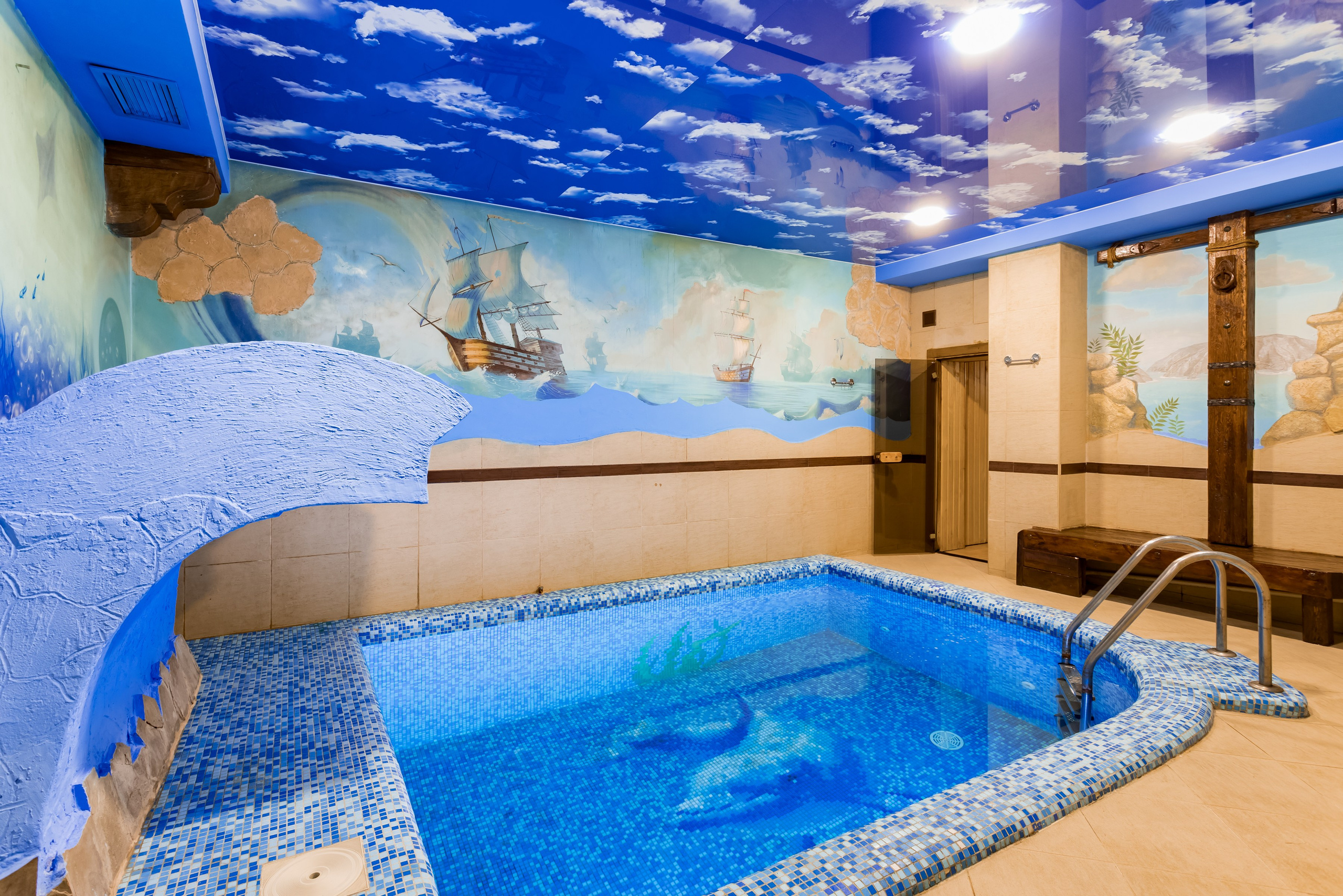 Фотосъемка интерьера для сауны МИКС в Выхино. Интерьеры, Контент, Портреты | Фотограф в Москве Дани Терно