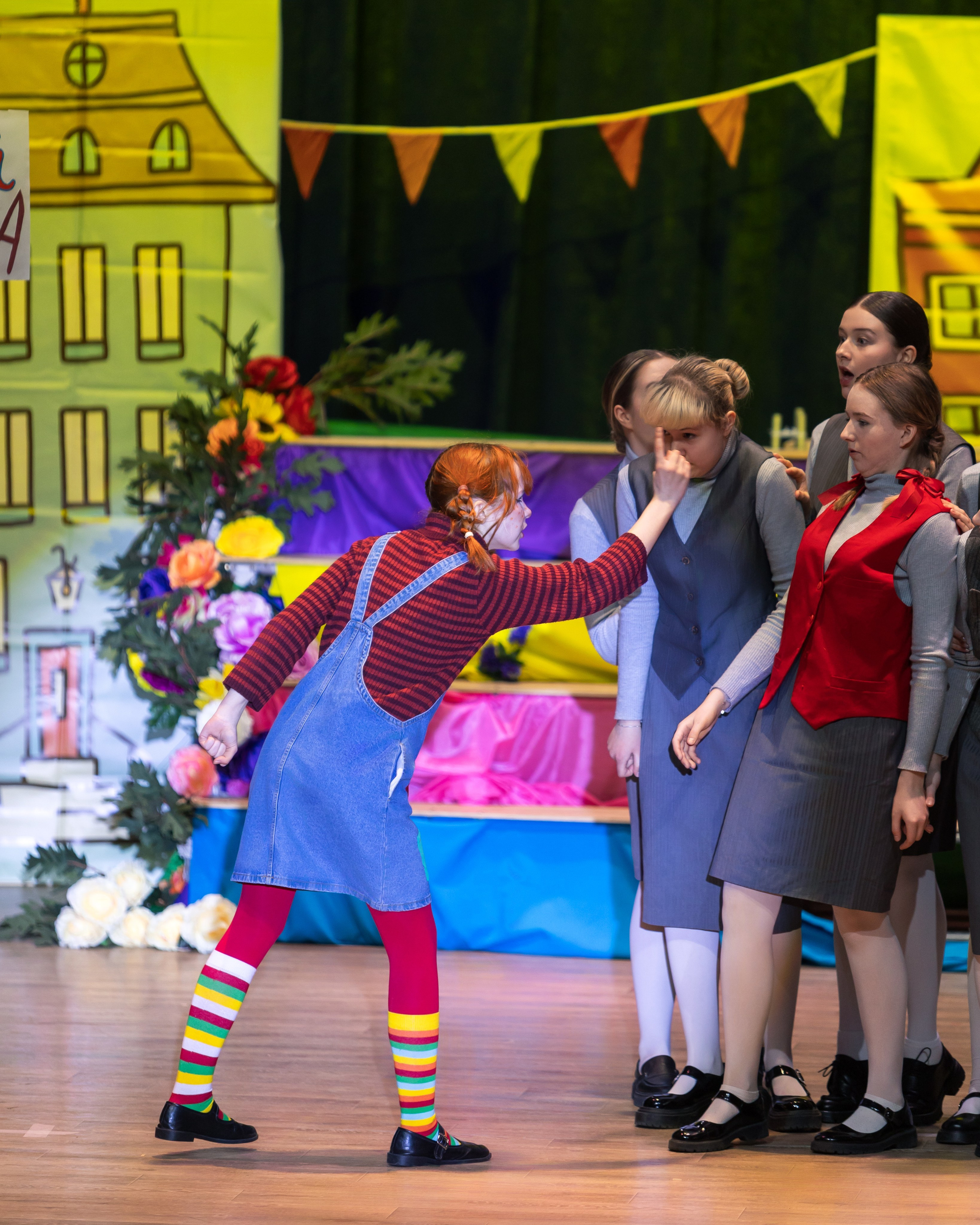 Мюзикл «Пеппи Длинныйчулок». Выпускные альбомы и школьный фотограф в Подольске, Троицке, Щербинке, Москве и Московской области