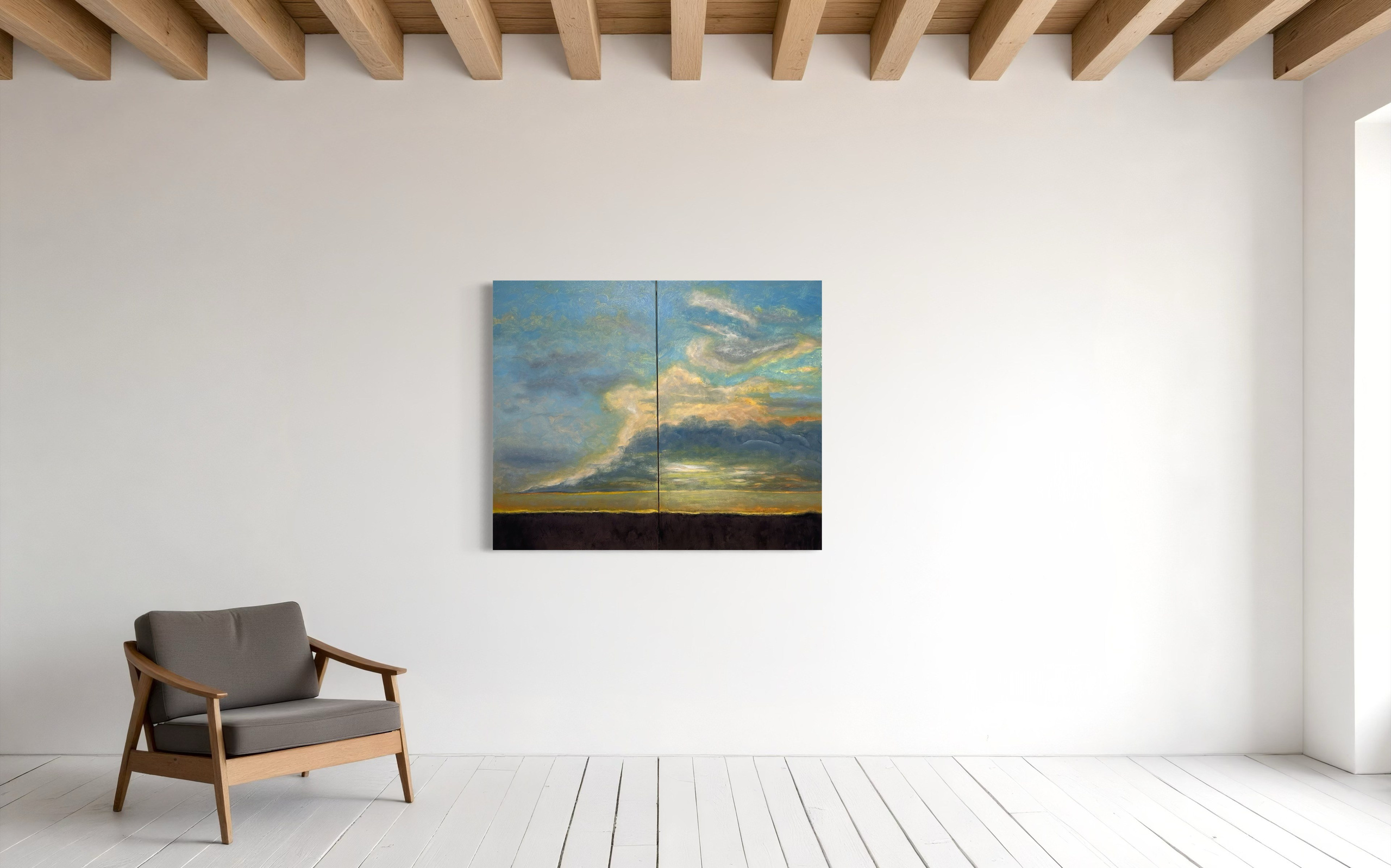 Нежное дыхание неба (продано). Художник Павел Коршунов