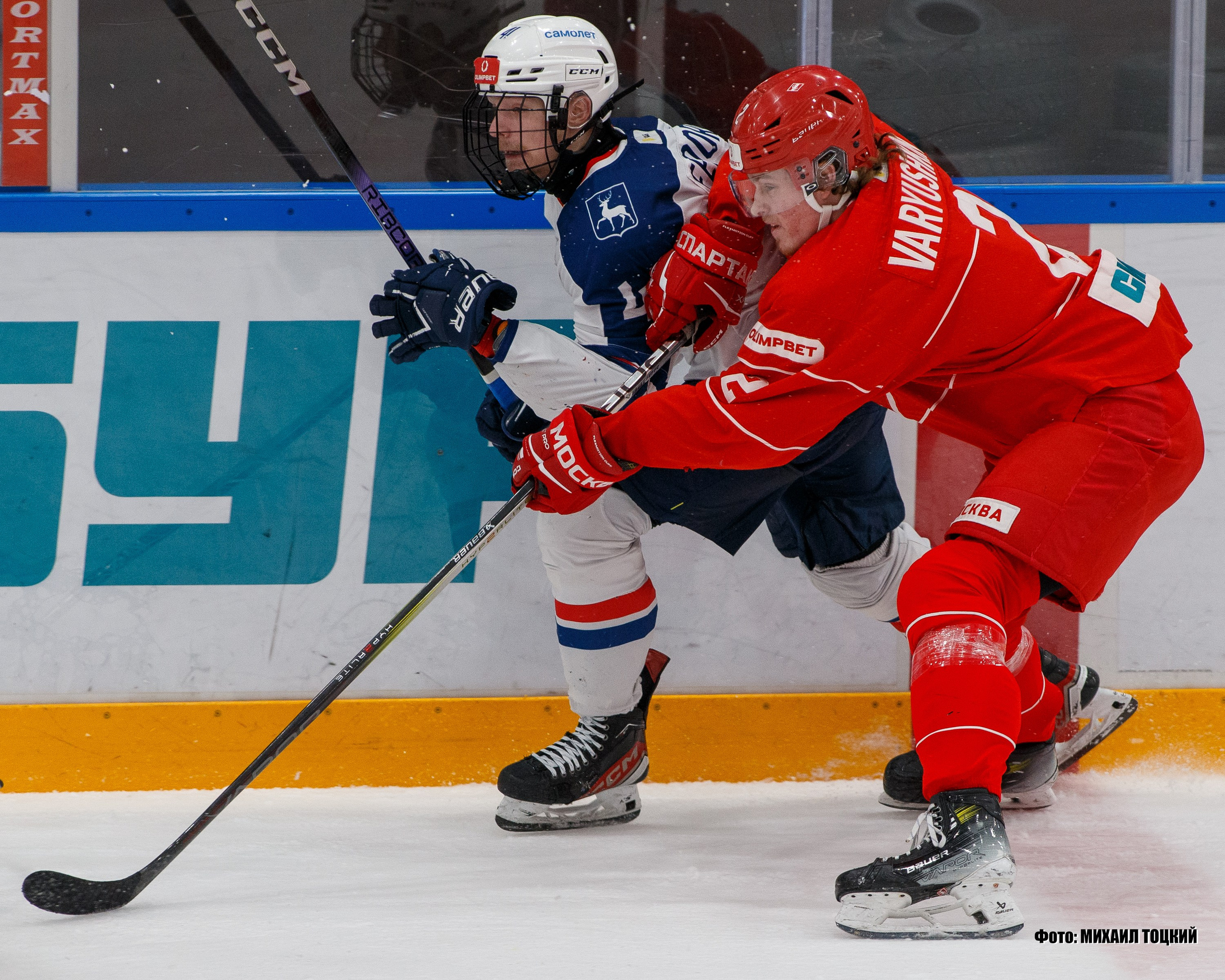 Фоторепортаж Плей-офф МХЛ. МХК Спартак (Москва) — МХК Чайка (Нижний Новгород). Михаил Тоцкий портретный и репортажный фотограф в Москве