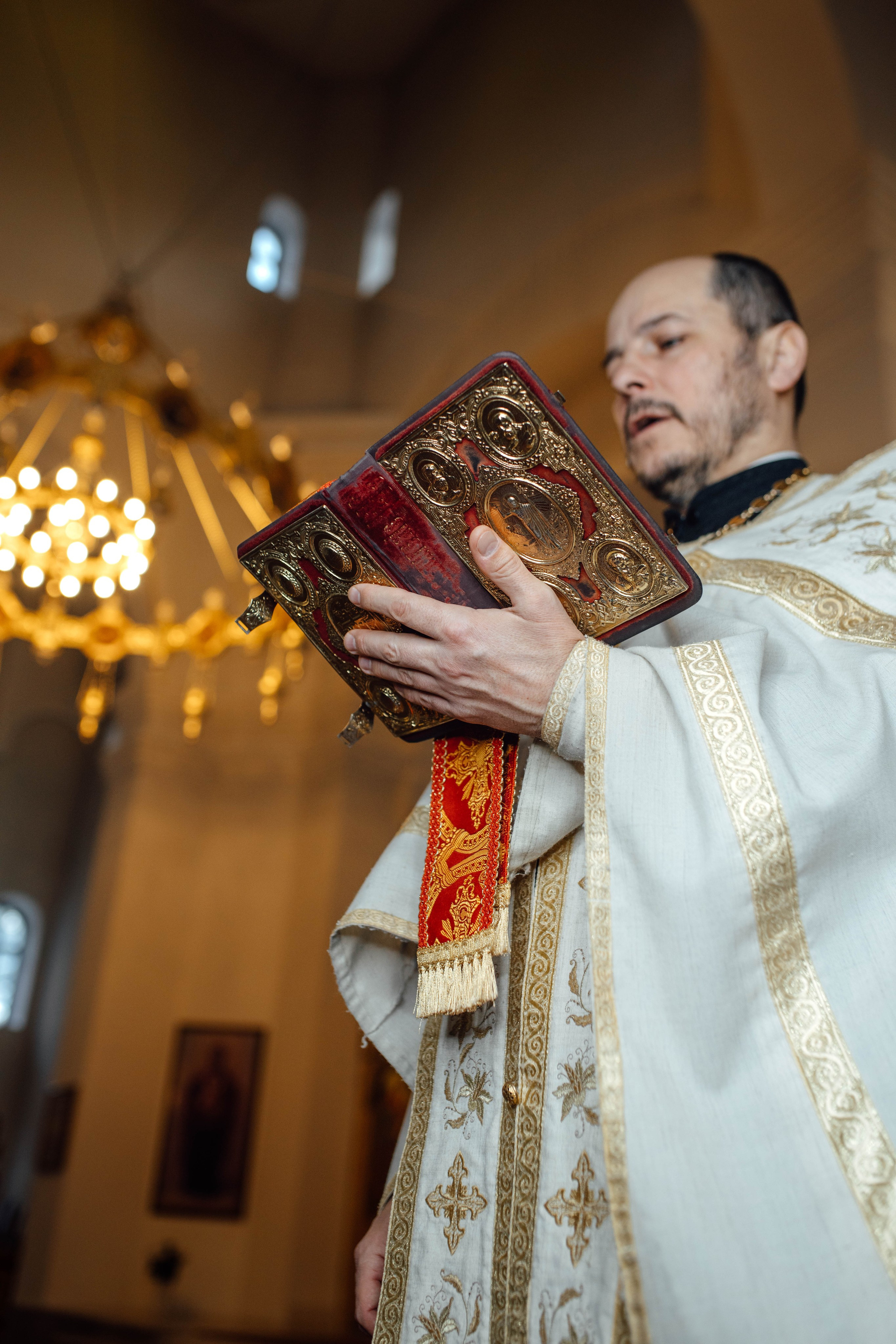 Крещение Лёвы, храм Вознесения Господня, 08.02.2025