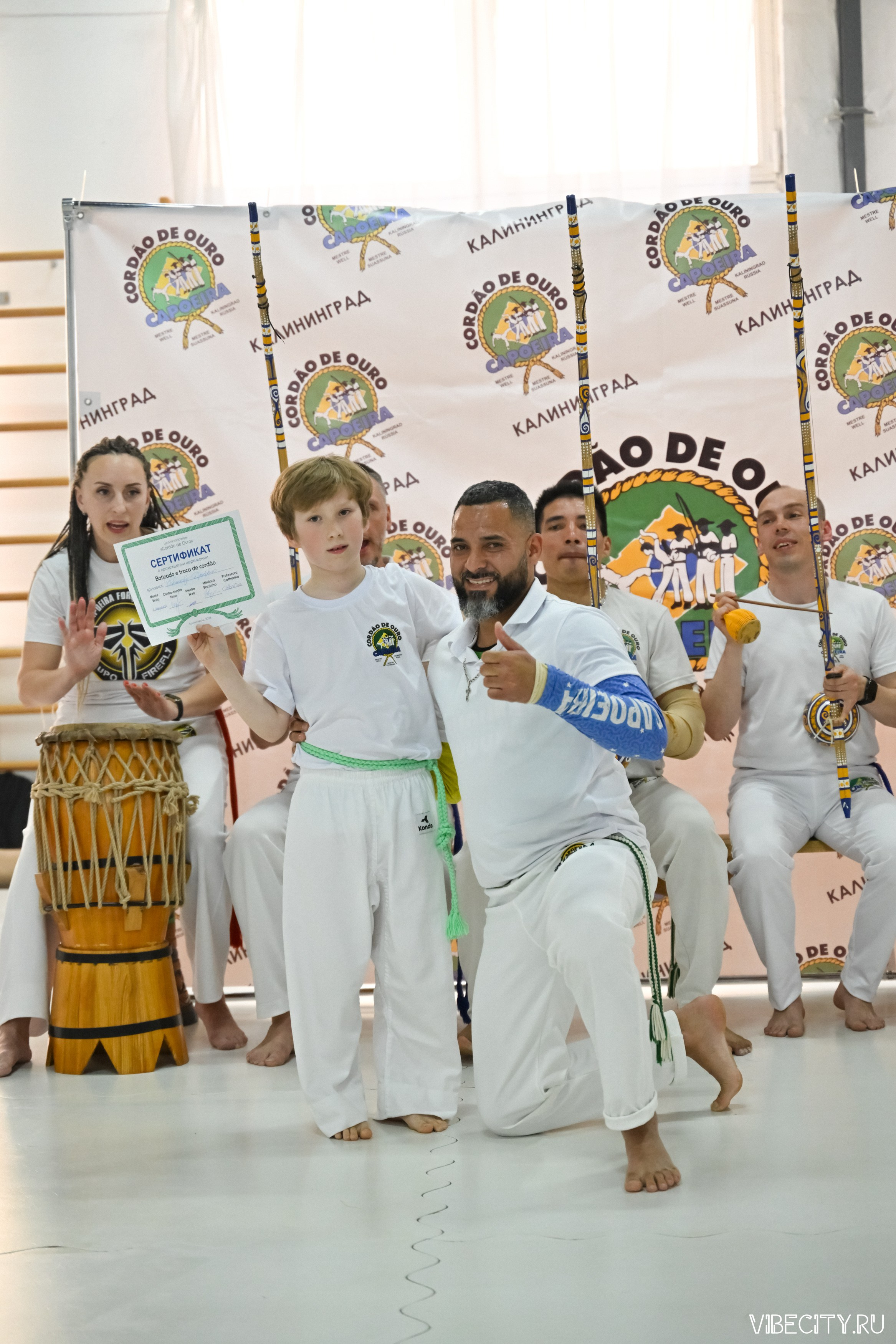 Capoeira: 4-е batizado e Troca de cordao. VIBECITY.RU Вайб Сити Ру Фоторепортажи Фотоотчеты Калининград