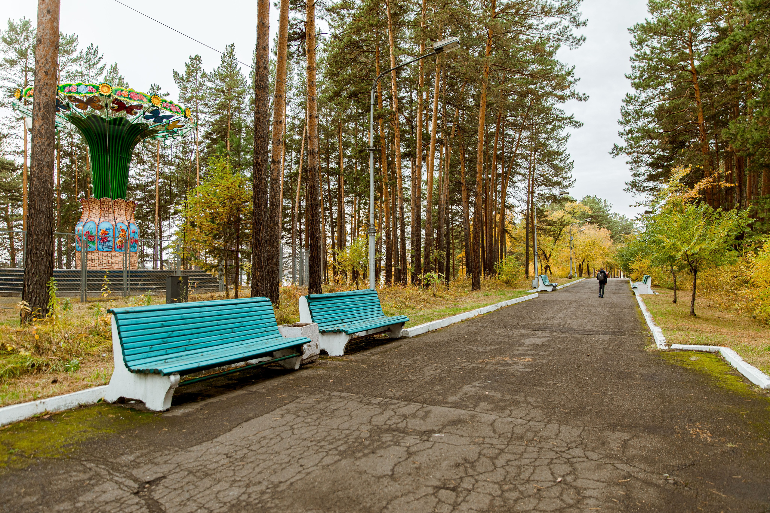 Осень в парке. Семейный и детский фотограф в Железногорске Саламахо Ольга