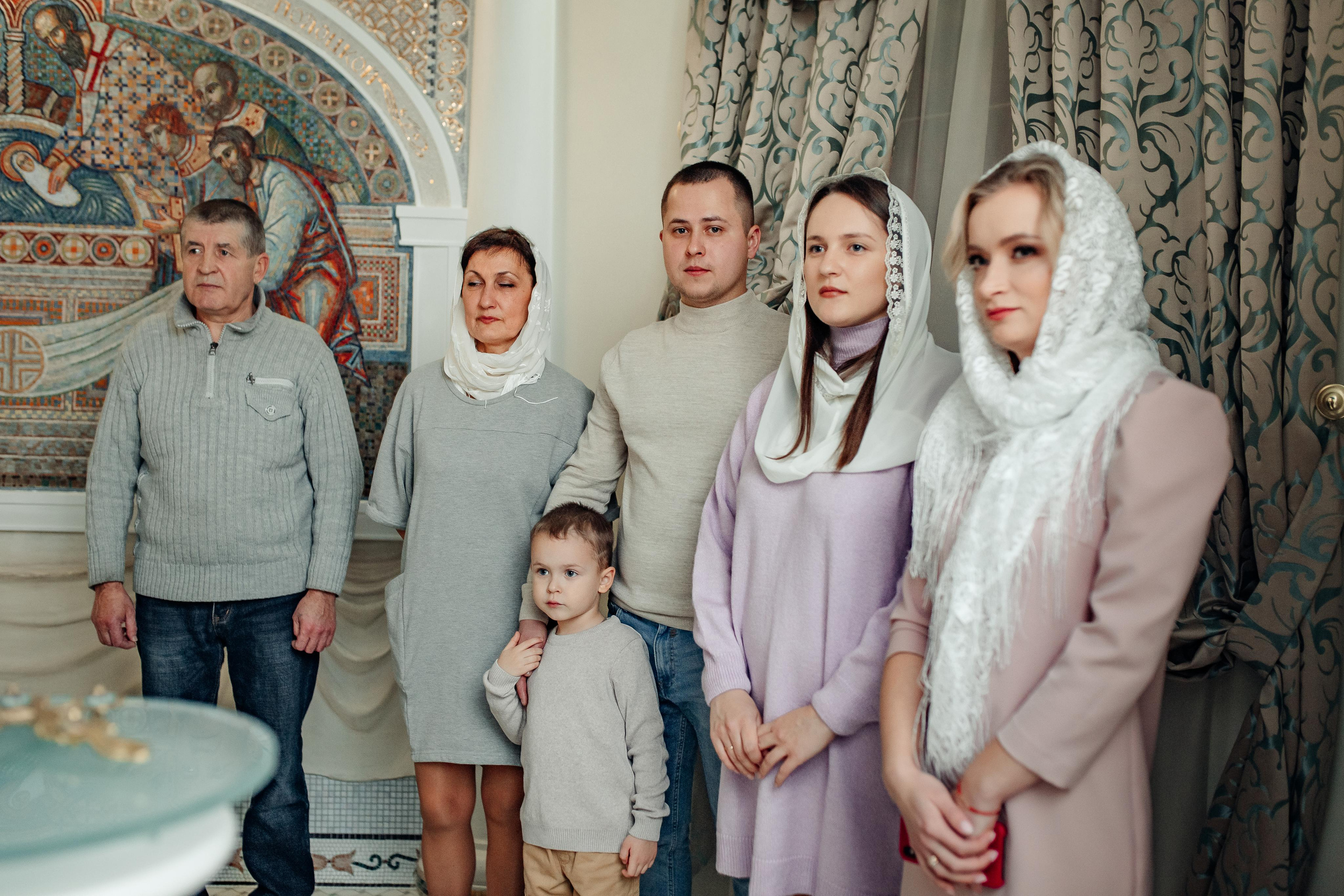 Крещение Есении, Храм Святой Живоначальной Троицы, Минск