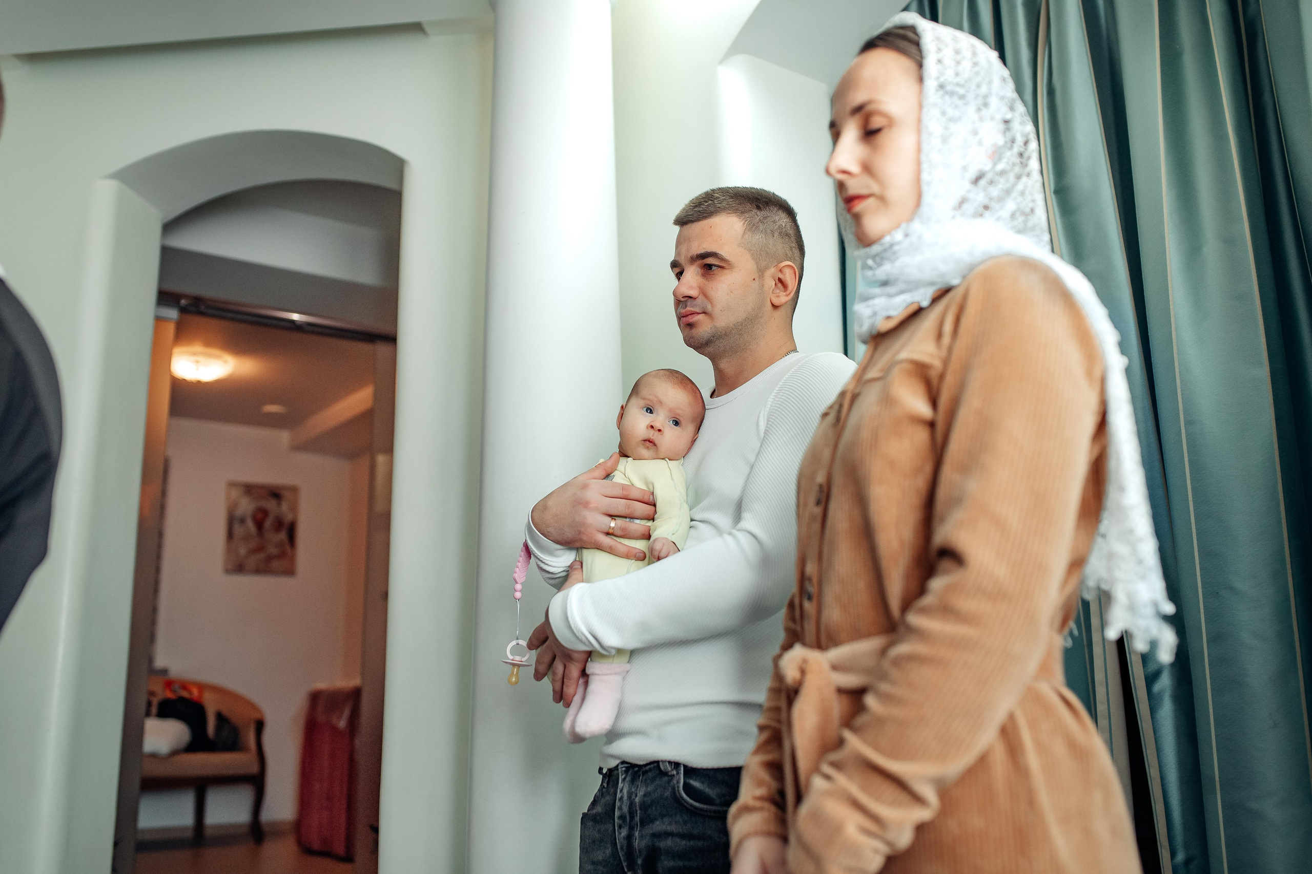 Крещение Есении, Храм Святой Живоначальной Троицы, Минск