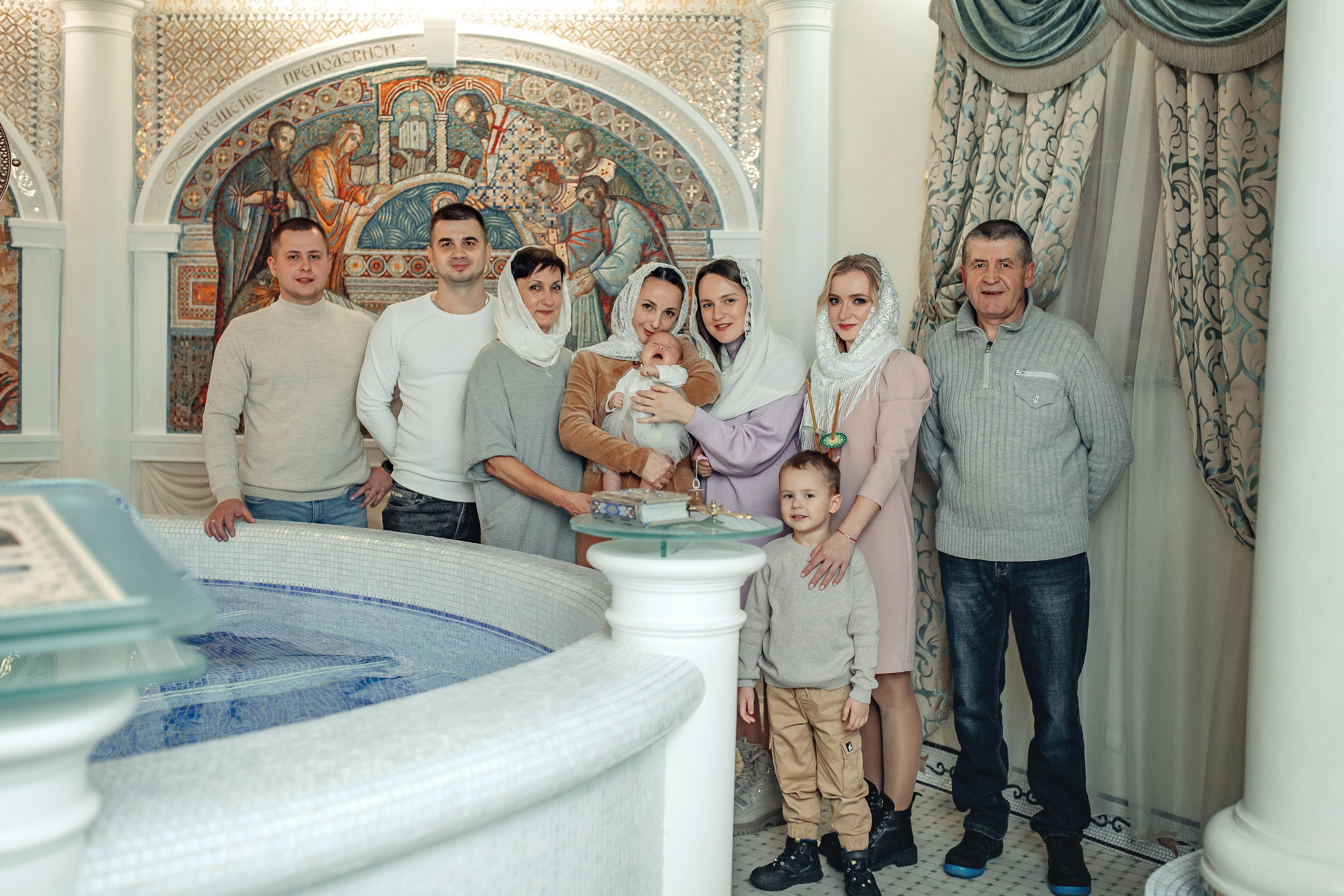 Крещение Есении, Храм Святой Живоначальной Троицы, Минск