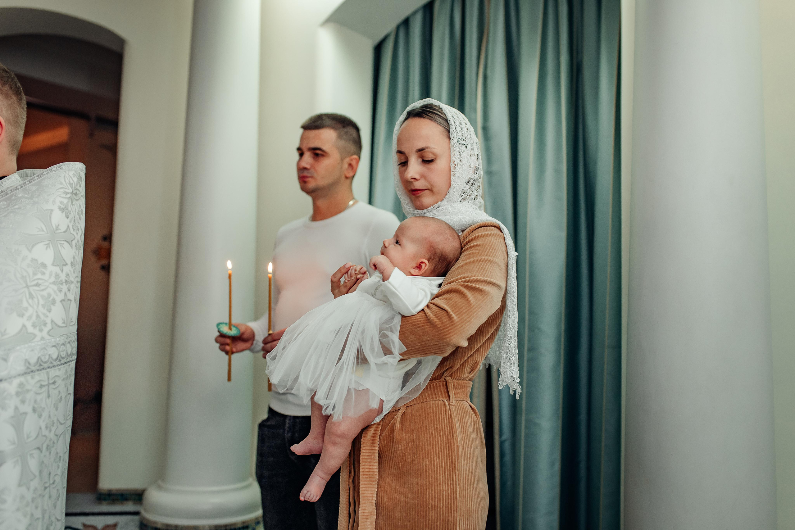 Крещение Есении, Храм Святой Живоначальной Троицы, Минск